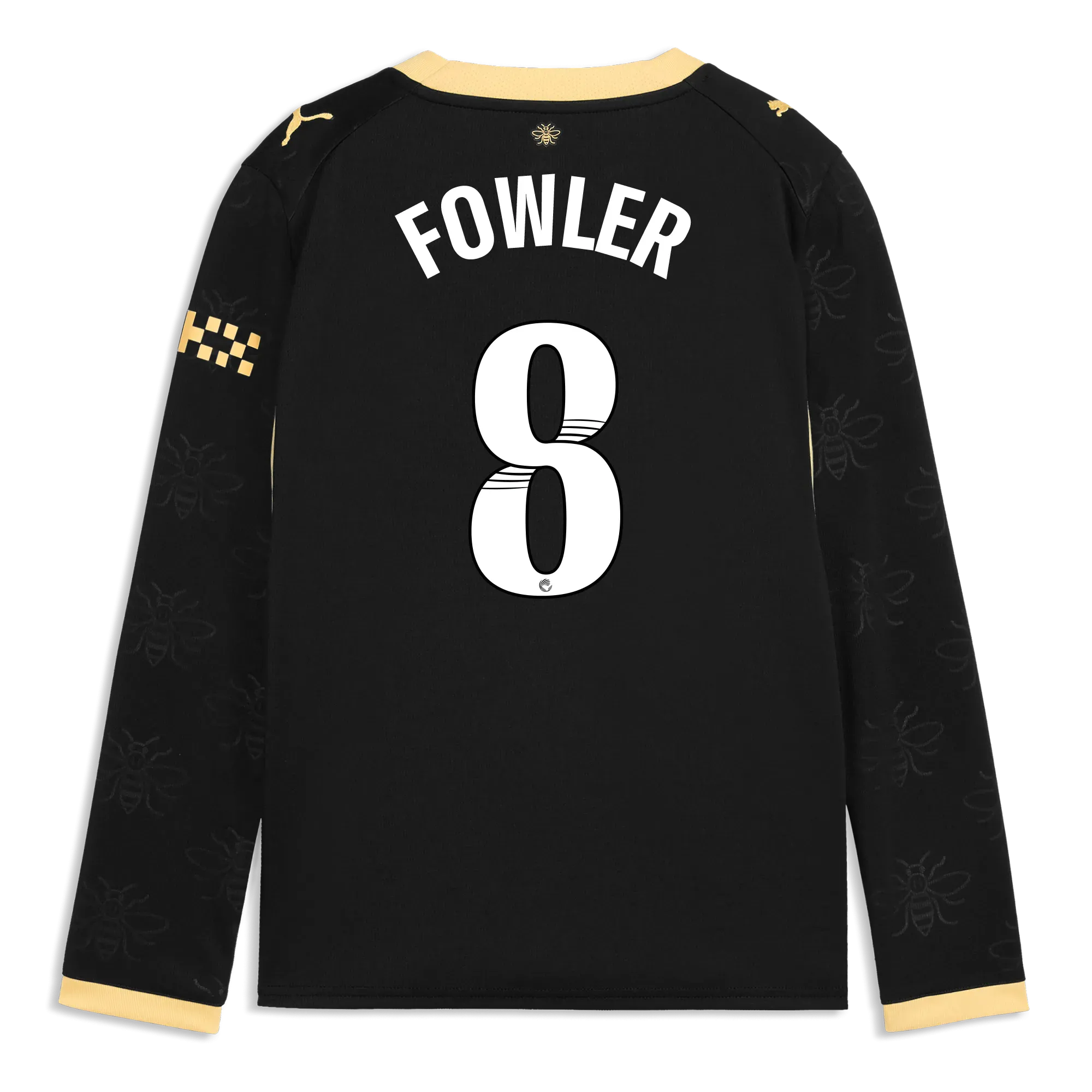 Kids’ Manchester City Away Jersey 2026/27 Long Sleeve With FOWLER 8 Printing | Manchester City Shop