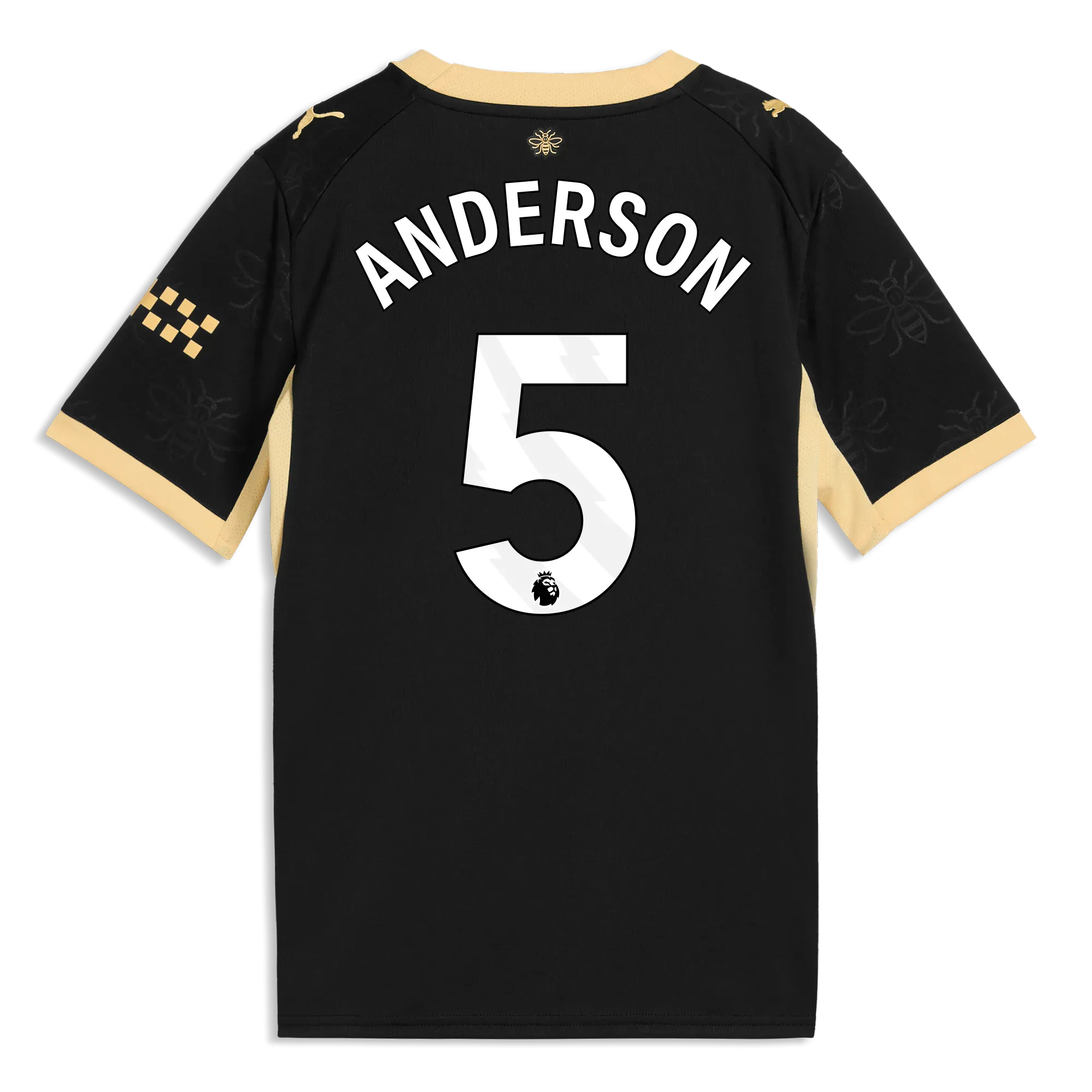 Kids’ Manchester City Away Jersey 2026/27 With ANDERSON 5  Printing | Manchester City Shop