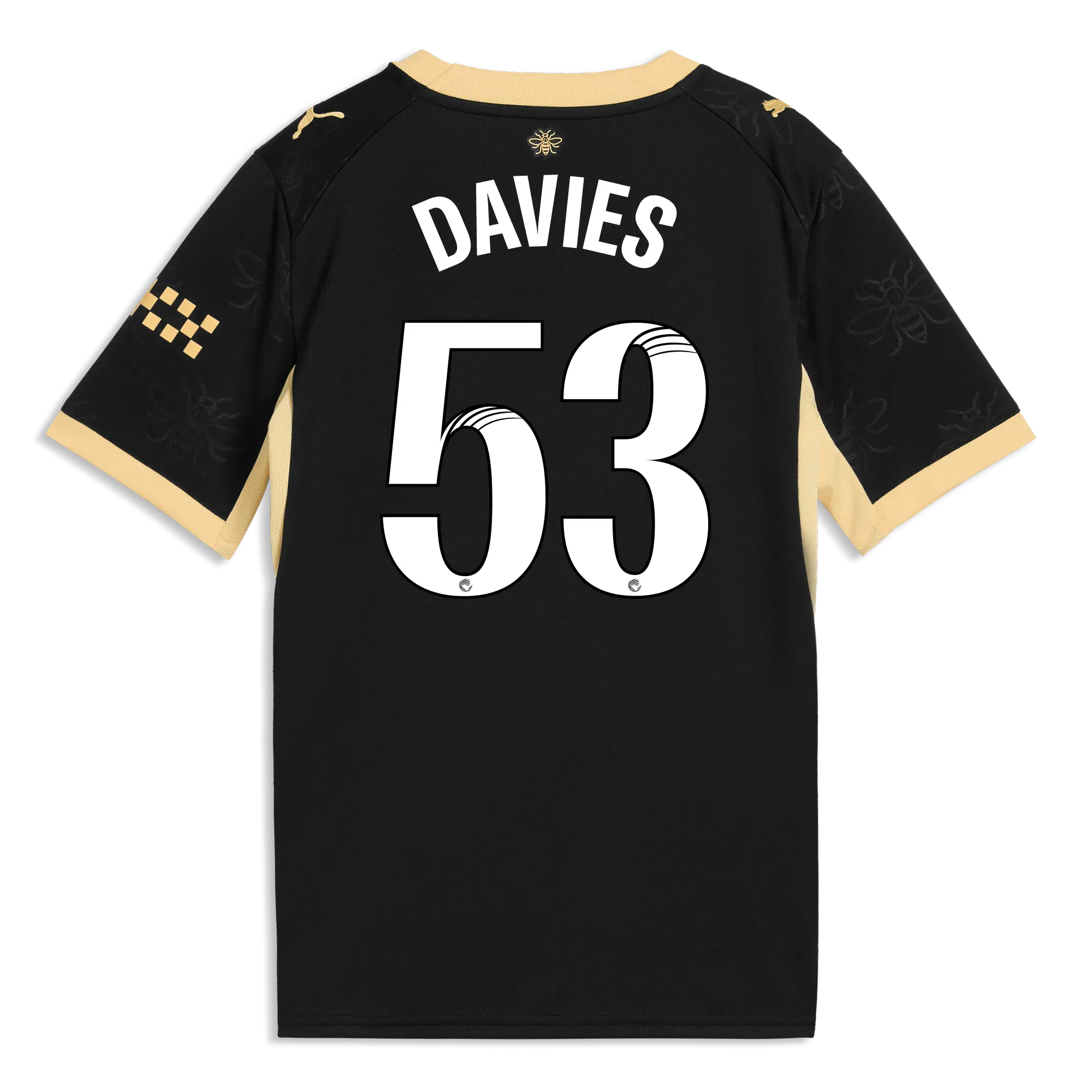 Kids’ Manchester City Away Jersey 2026/27 With DAVIES 53 Printing | Manchester City Shop