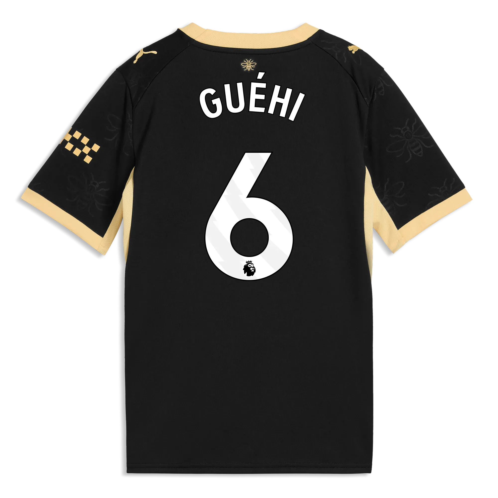 Kids’ Manchester City Away Jersey 2026/27 With GUéHI 6 Printing | Manchester City Shop