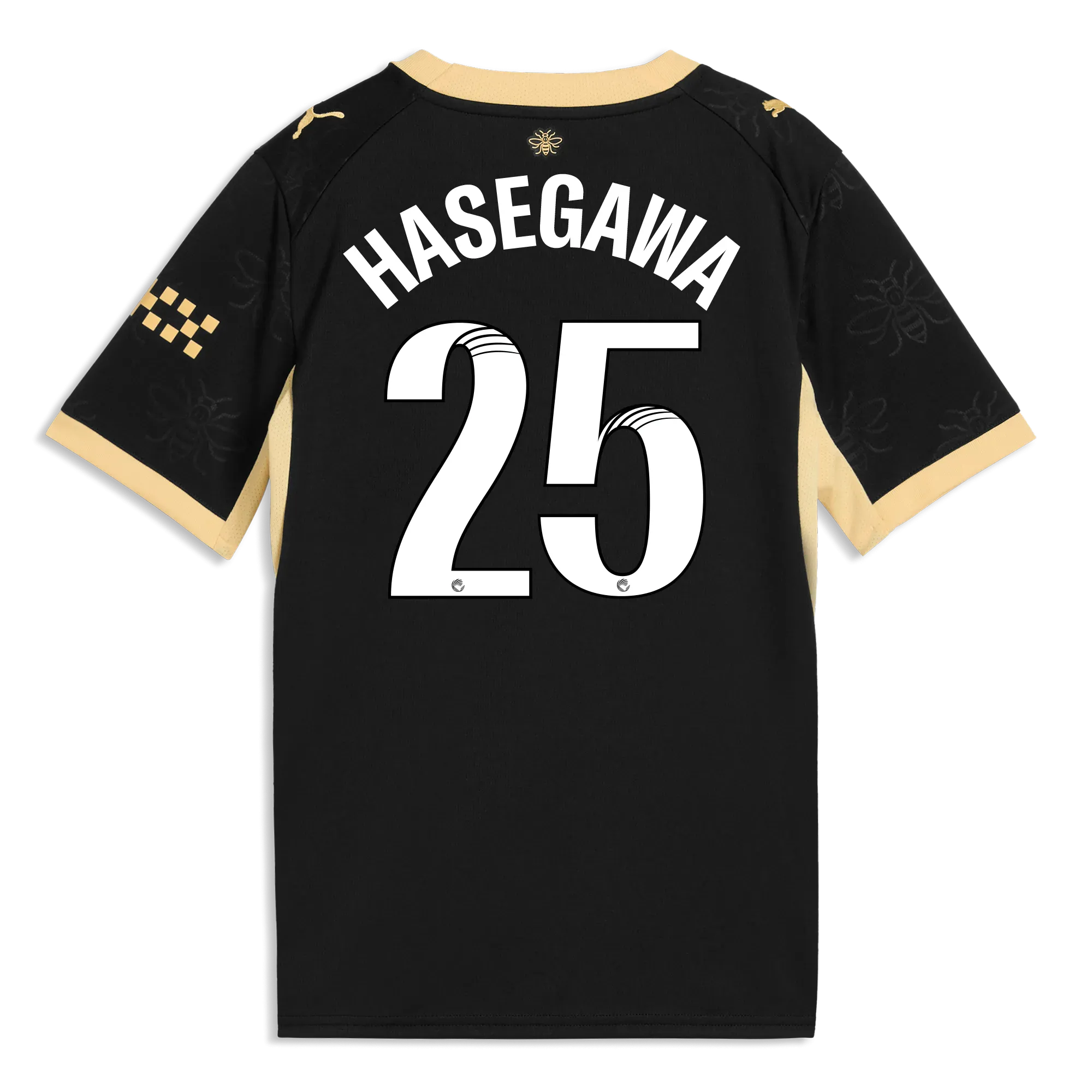 Kids’ Manchester City Away Jersey 2026/27 With HASEGAWA 25 Printing | Manchester City Shop