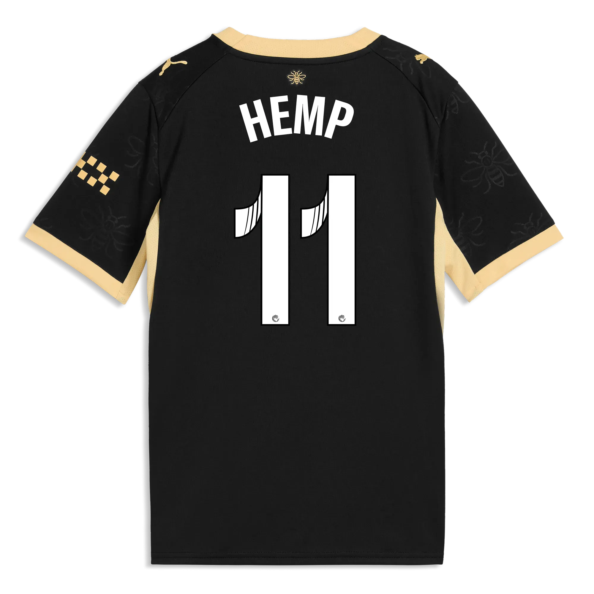 Kids’ Manchester City Away Jersey 2026/27 With HEMP 11 Printing | Manchester City Shop