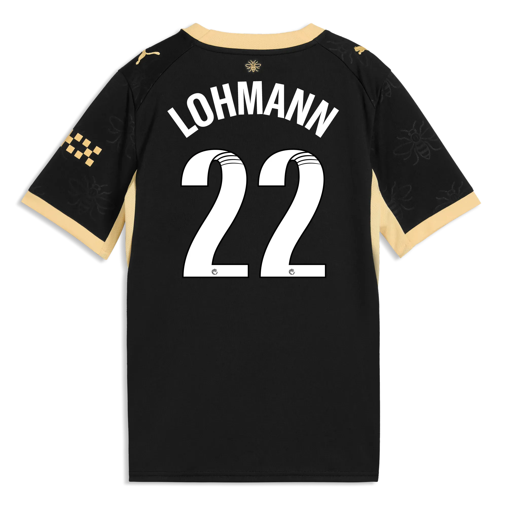 Kids’ Manchester City Away Jersey 2026/27 With LOHMANN 22 Printing | Manchester City Shop
