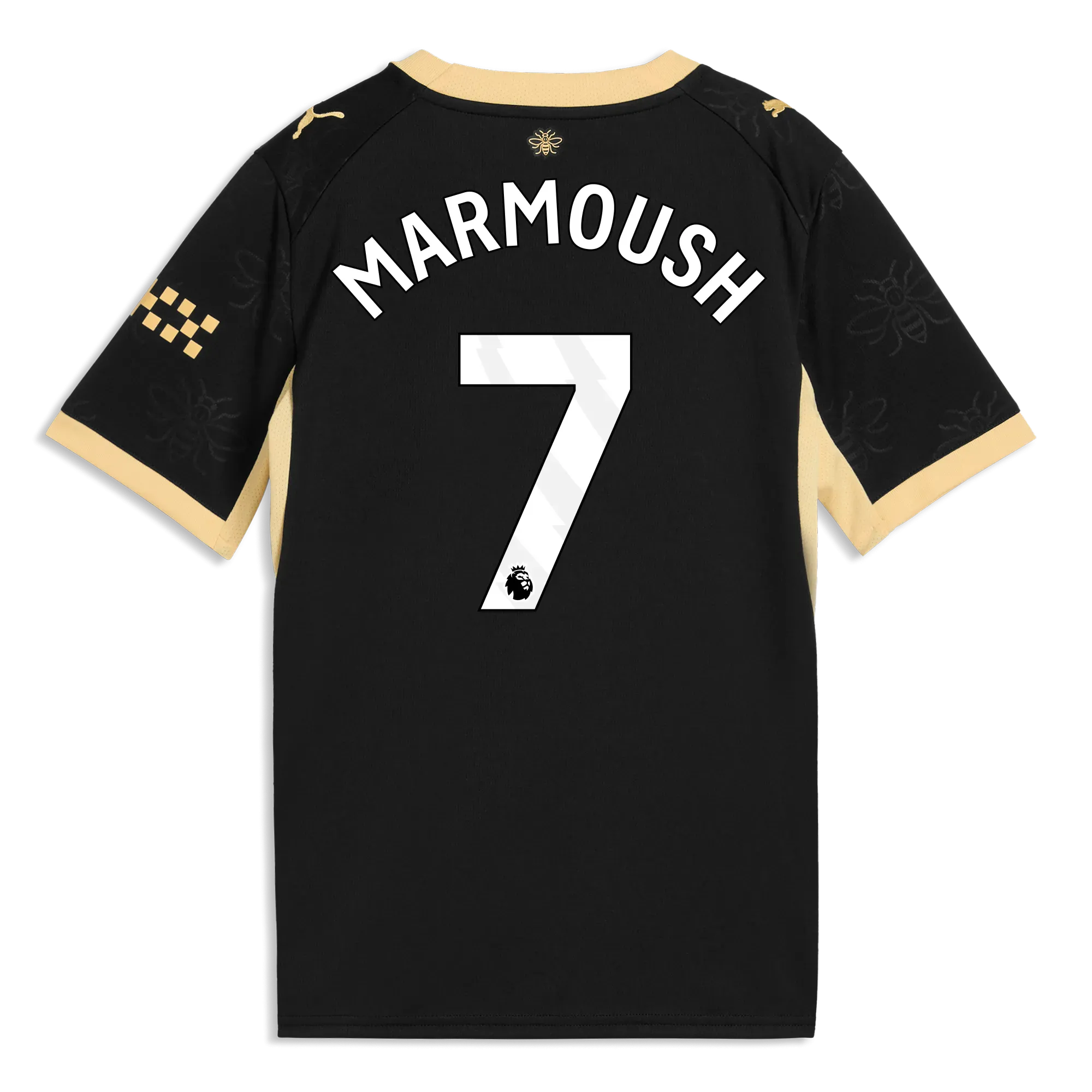 Kids’ Manchester City Away Jersey 2026/27 With MARMOUSH 7 Printing | Manchester City Shop