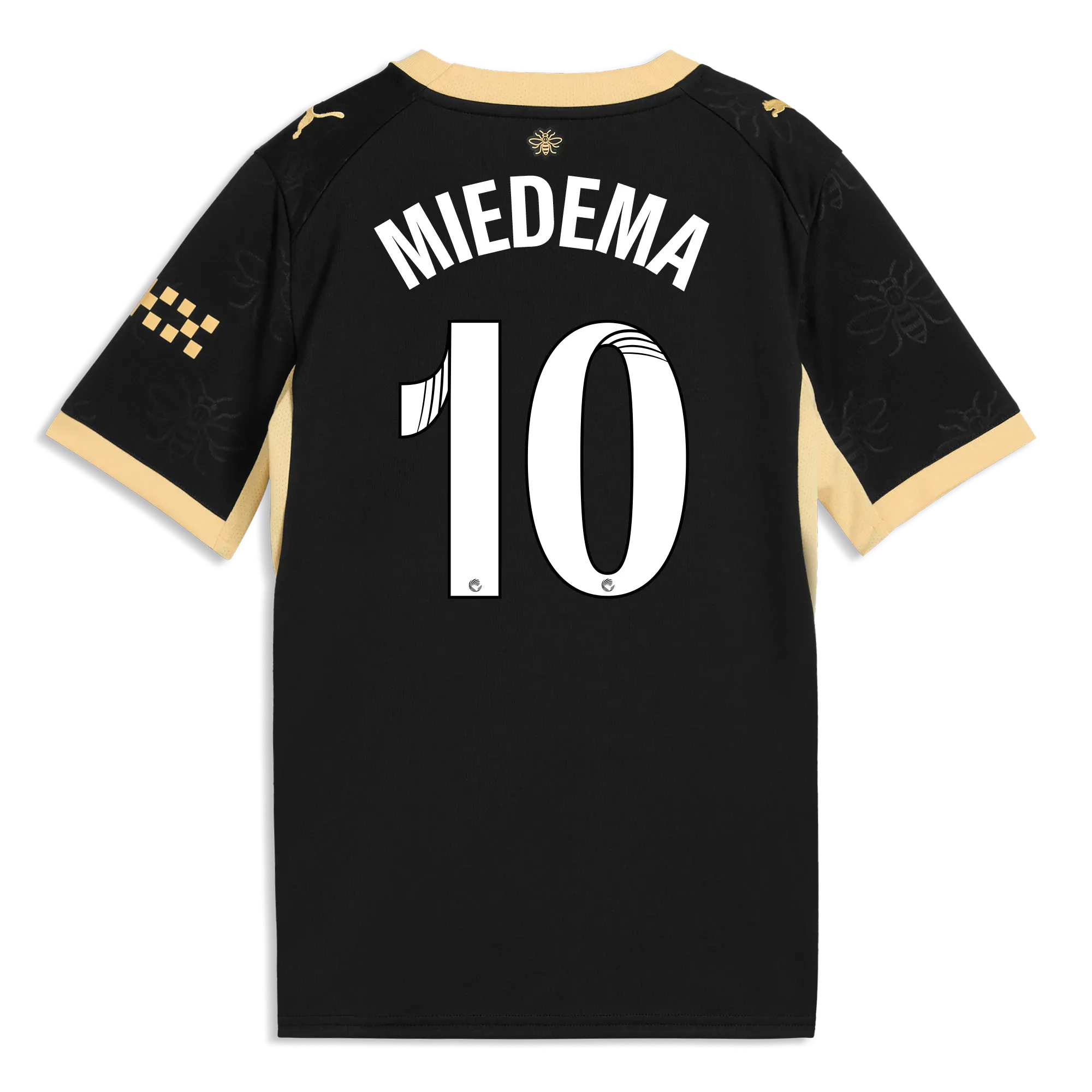 Kids’ Manchester City Away Jersey 2026/27 With MIEDEMA 10 Printing | Manchester City Shop