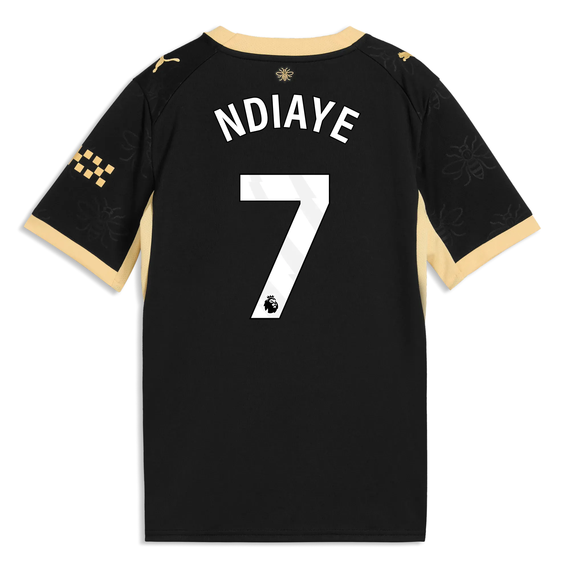 Kids’ Manchester City Away Jersey 2026/27 With NDIAYE 7 Printing | Manchester City Shop
