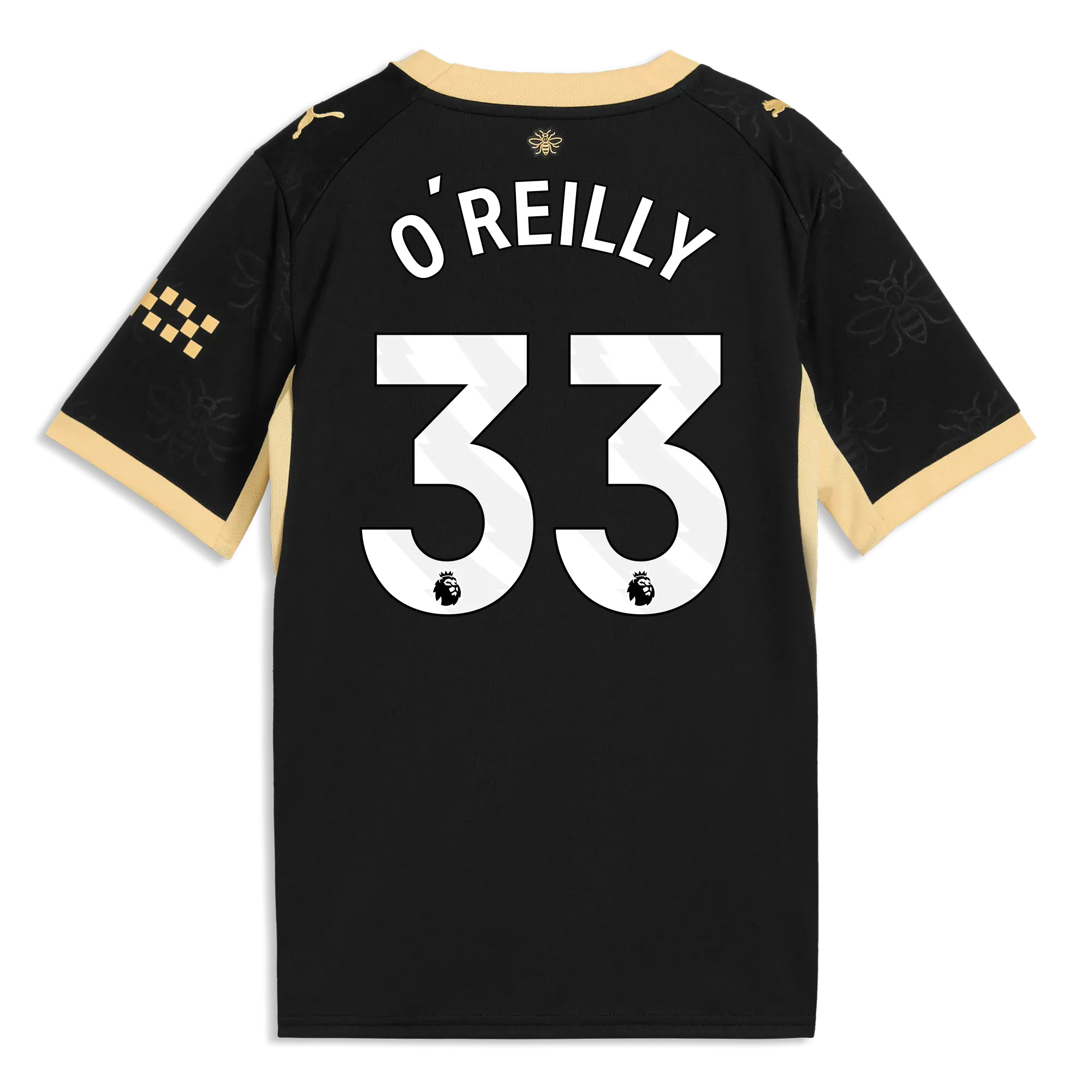 Kids’ Manchester City Away Jersey 2026/27 With O’REILLY 33 Printing | Manchester City Shop