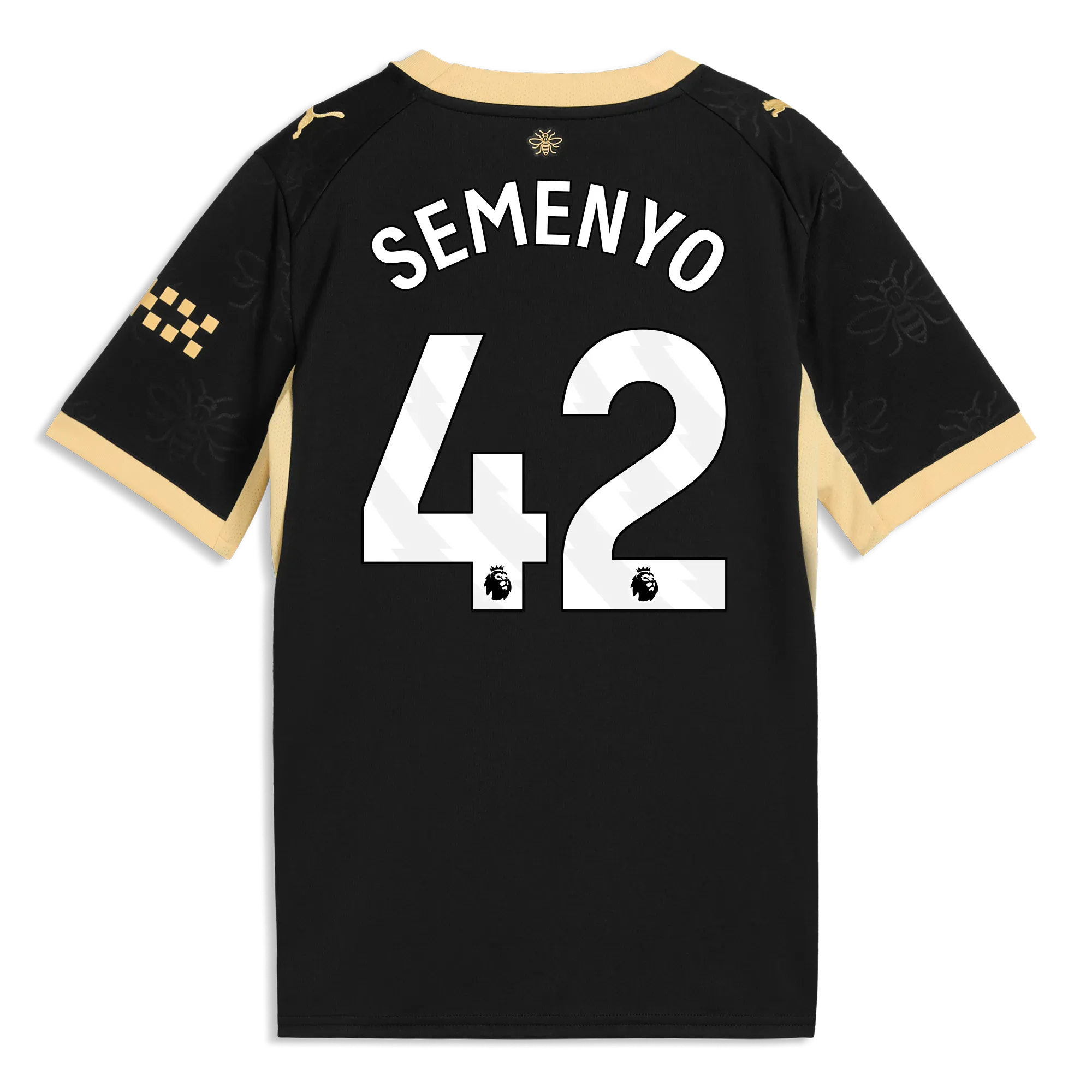 Kids’ Manchester City Away Jersey 2026/27 With SEMENYO 42 Printing | Manchester City Shop