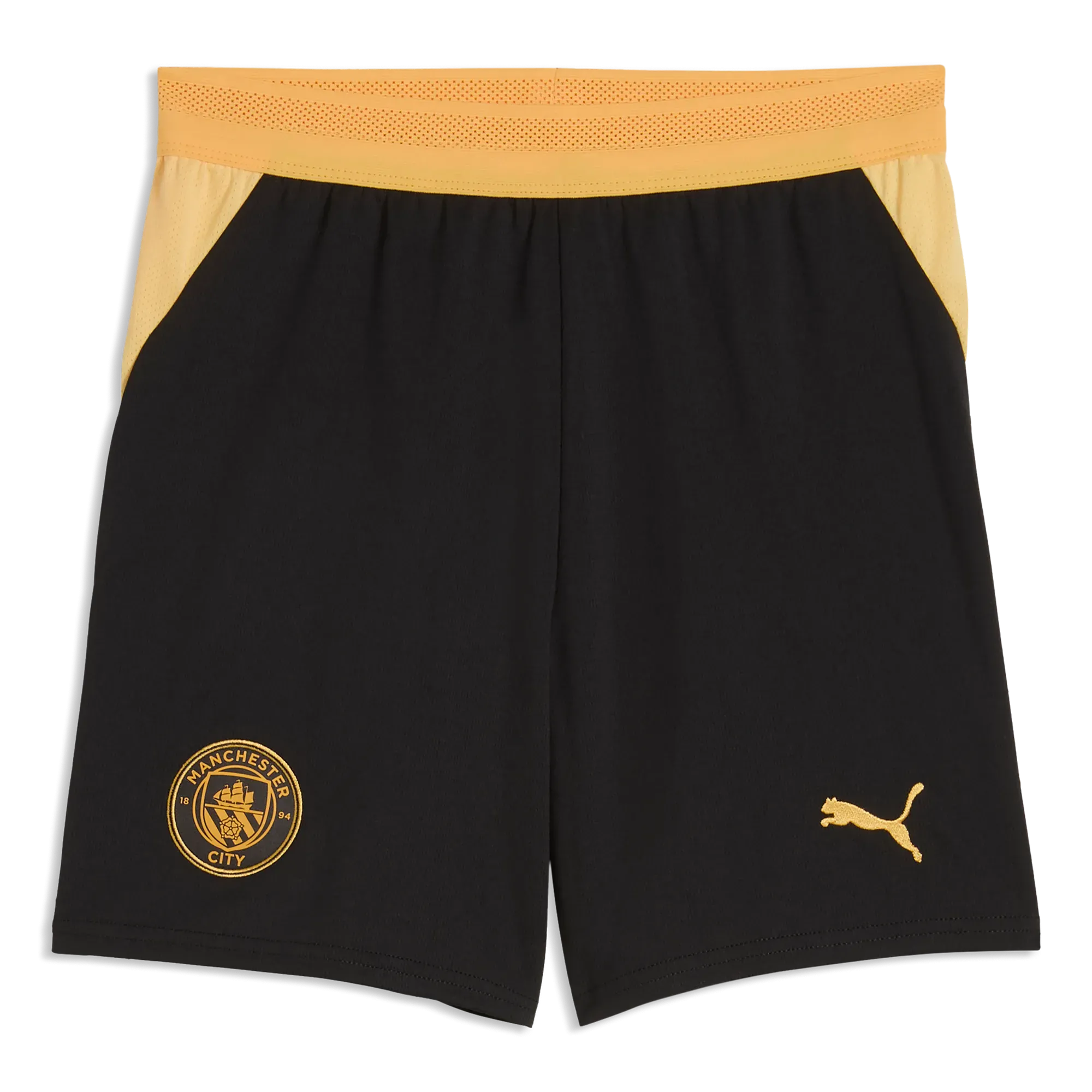Kids Manchester City Football Shorts 2026/27 with custom number | Manchester City Shop
