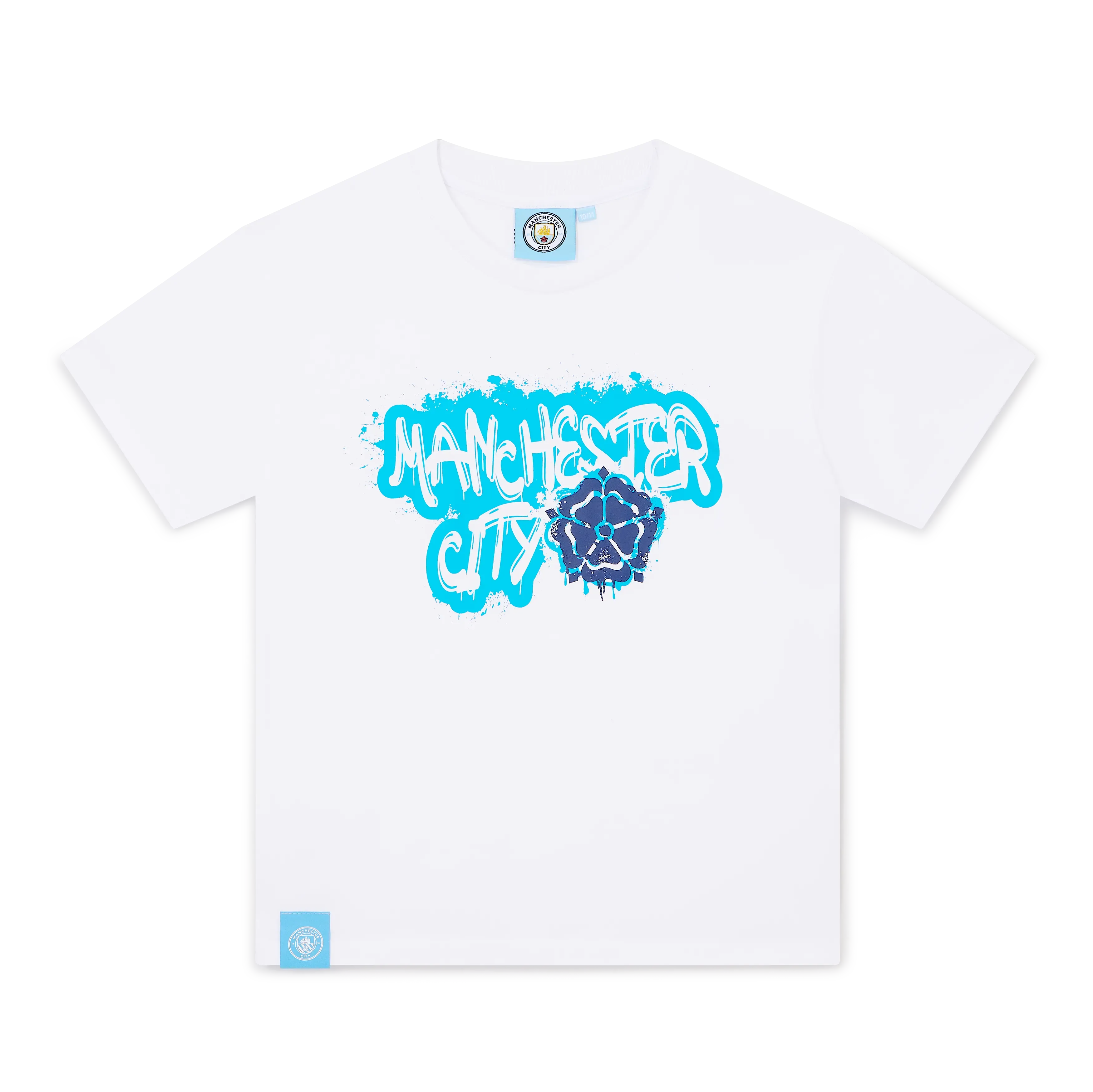 Kids’ Manchester City Graffiti Graphic T-Shirt | Manchester City Shop