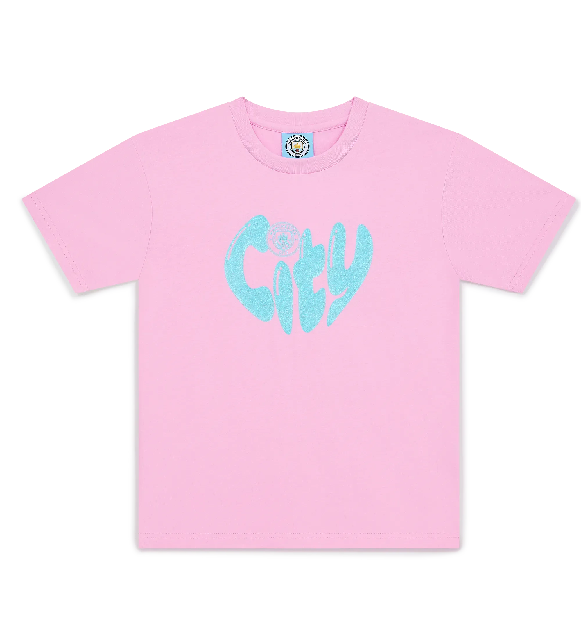 Kids’ Manchester City Heart Graphic T-Shirt | Manchester City Shop