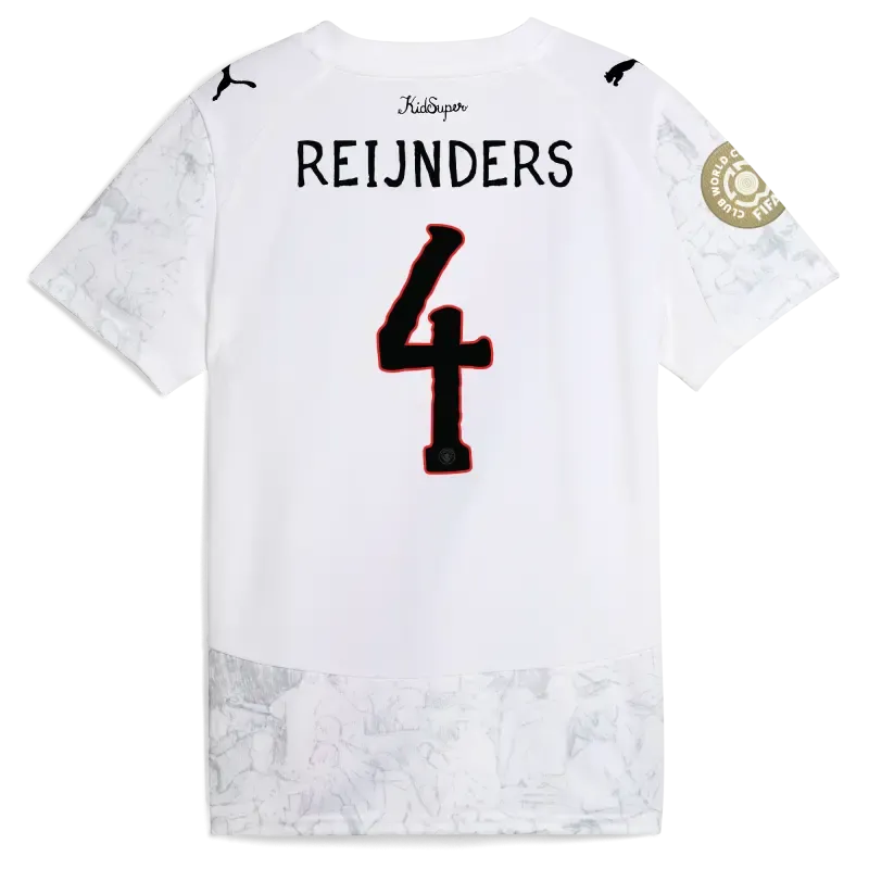 Kids' Manchester City KidSuper Jersey 2025/26 Club World Cup With REIJNDERS 4 printing