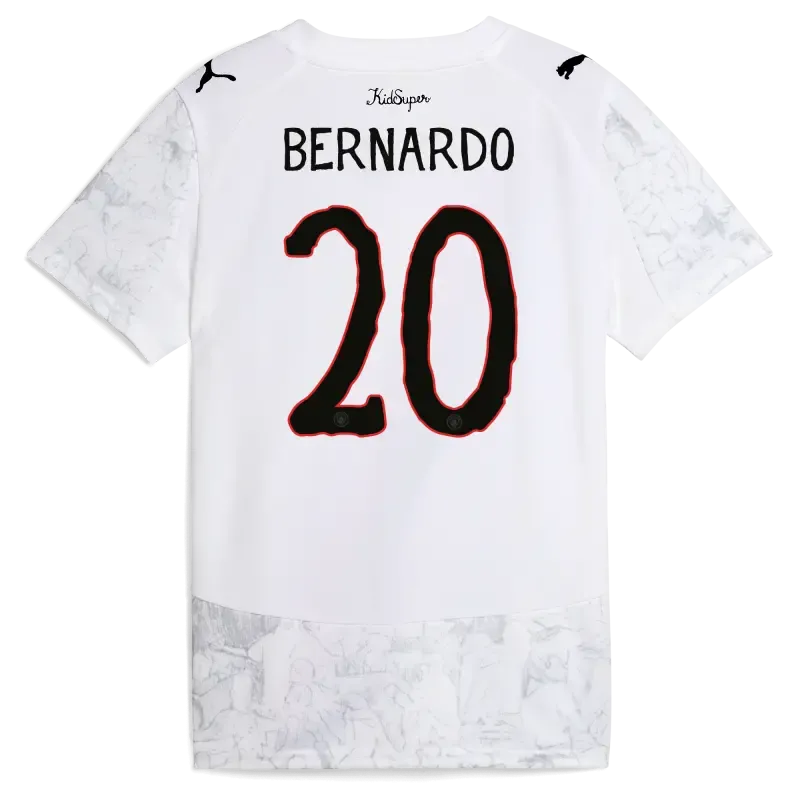 Kids' Manchester City KidSuper Jersey 2025/26 With BERNARDO 20 printing