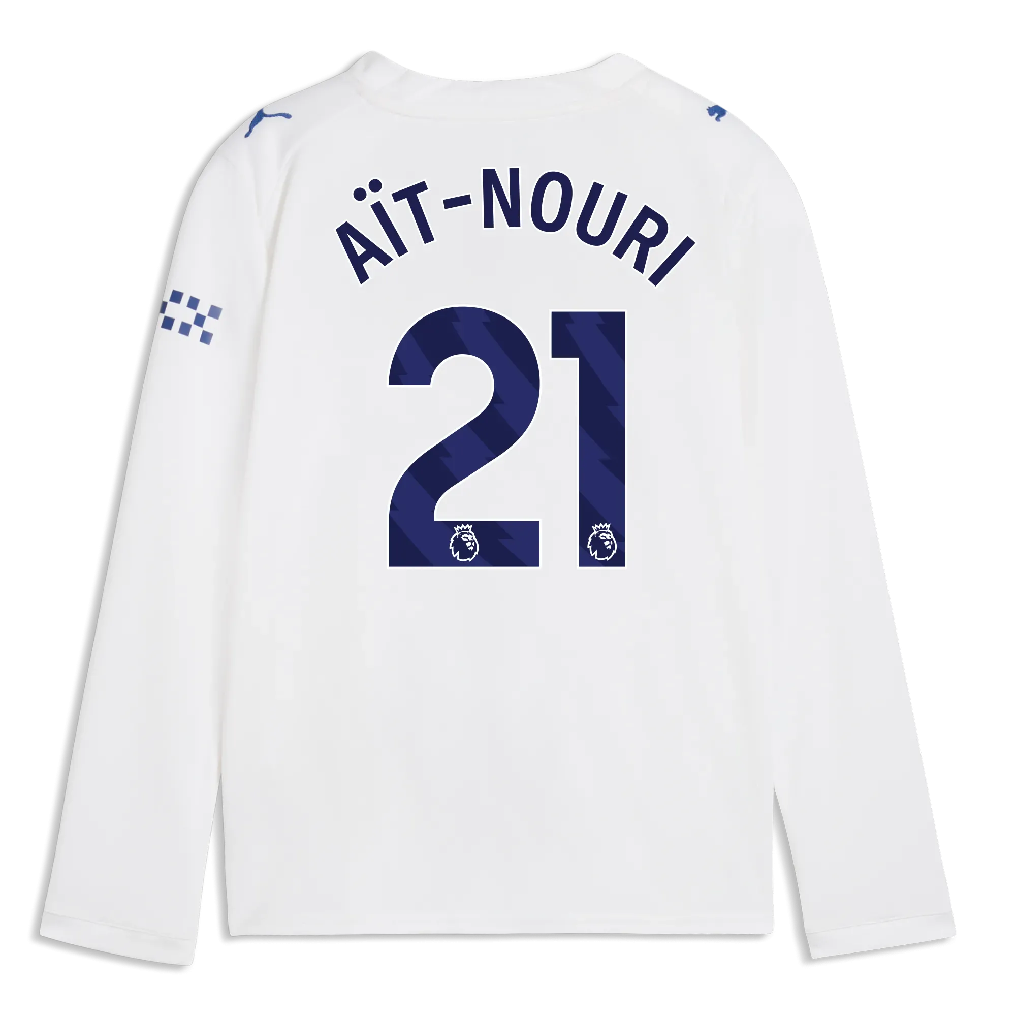 Kids’ Manchester City Third Jersey 2026/27 Long Sleeve With AïT-NOURI 21 Printing | Manchester City Shop