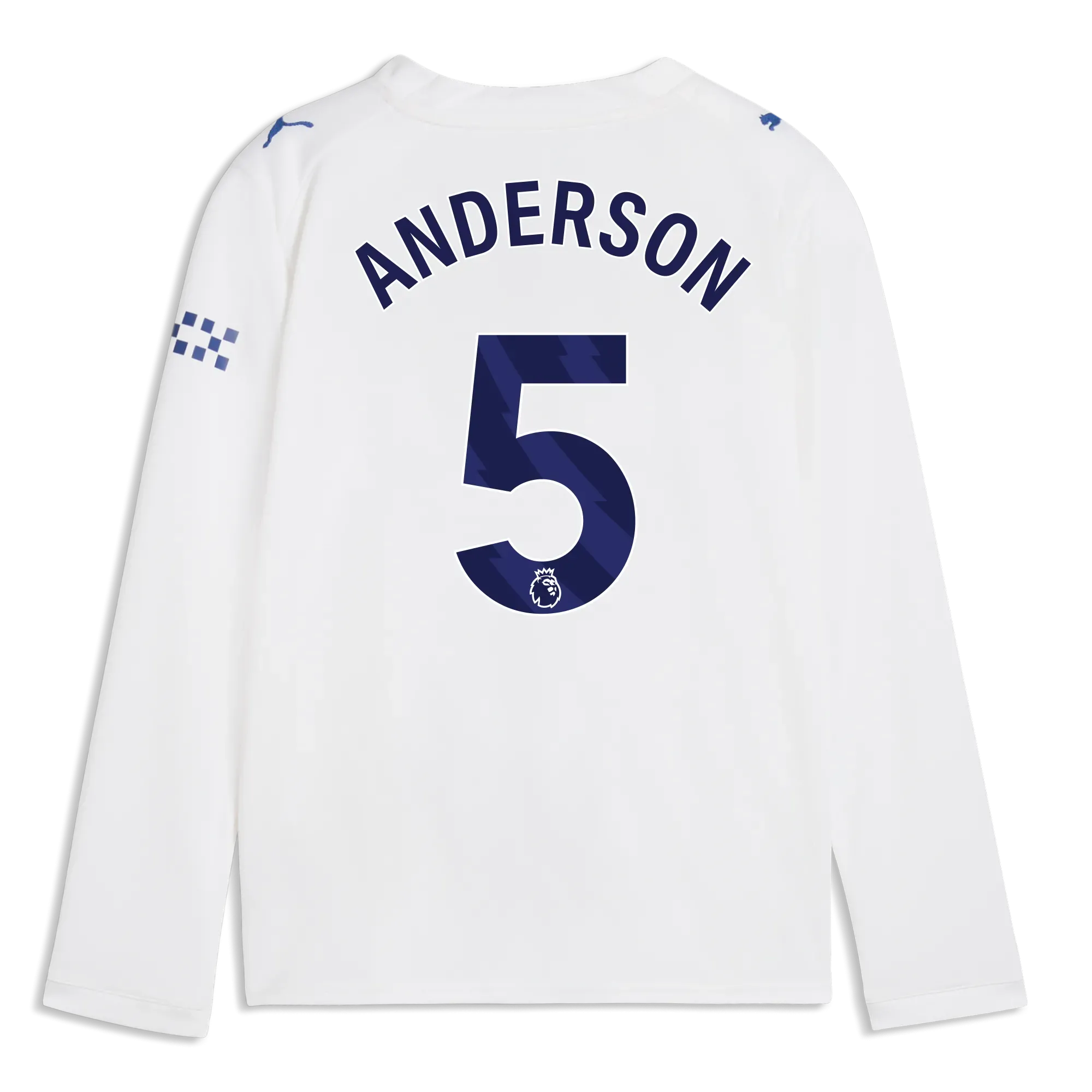 Kids’ Manchester City Third Jersey 2026/27 Long Sleeve With ANDERSON 5 Printing | Manchester City Shop
