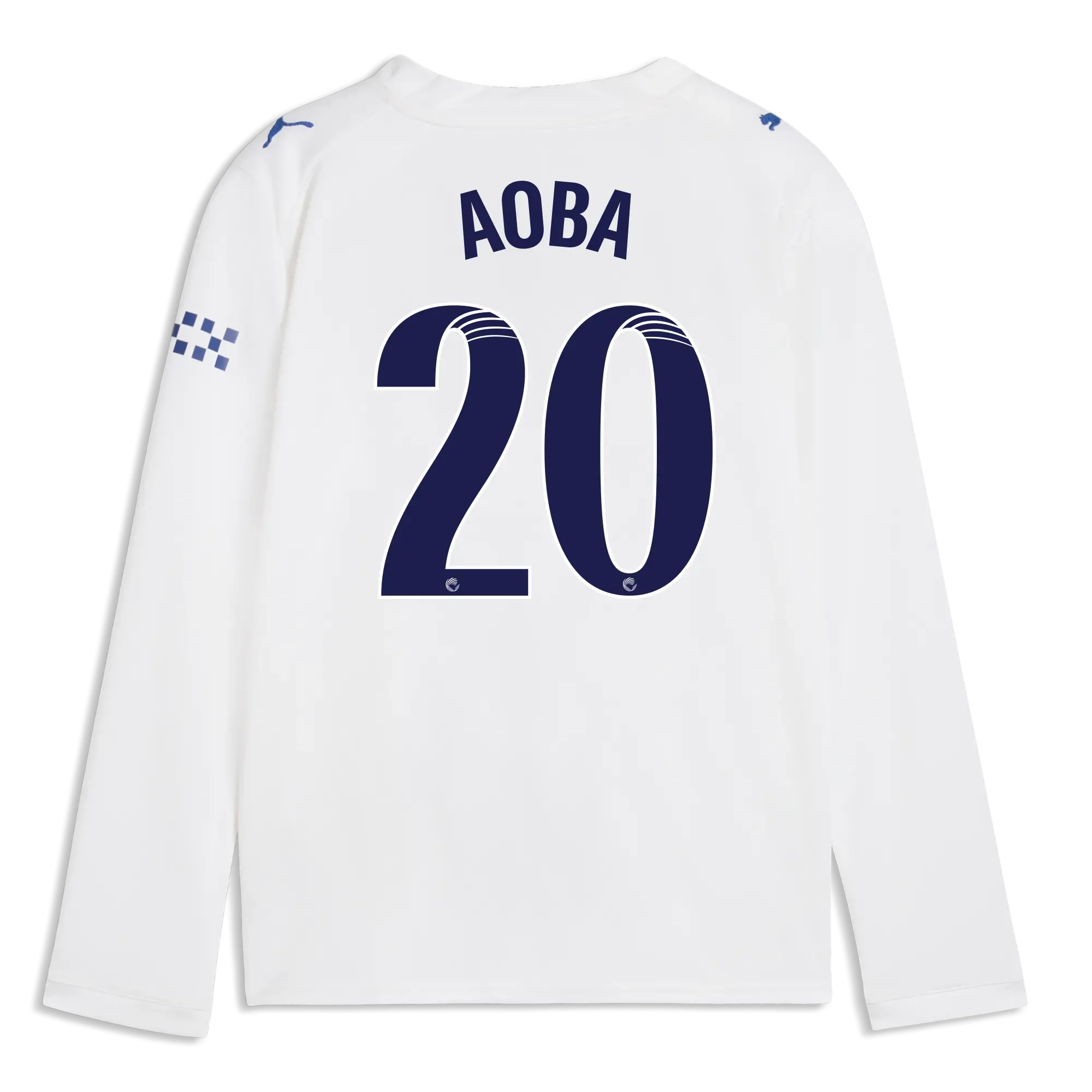 Kids’ Manchester City Third Jersey 2026/27 Long Sleeve With AOBA 20 Printing | Manchester City Shop