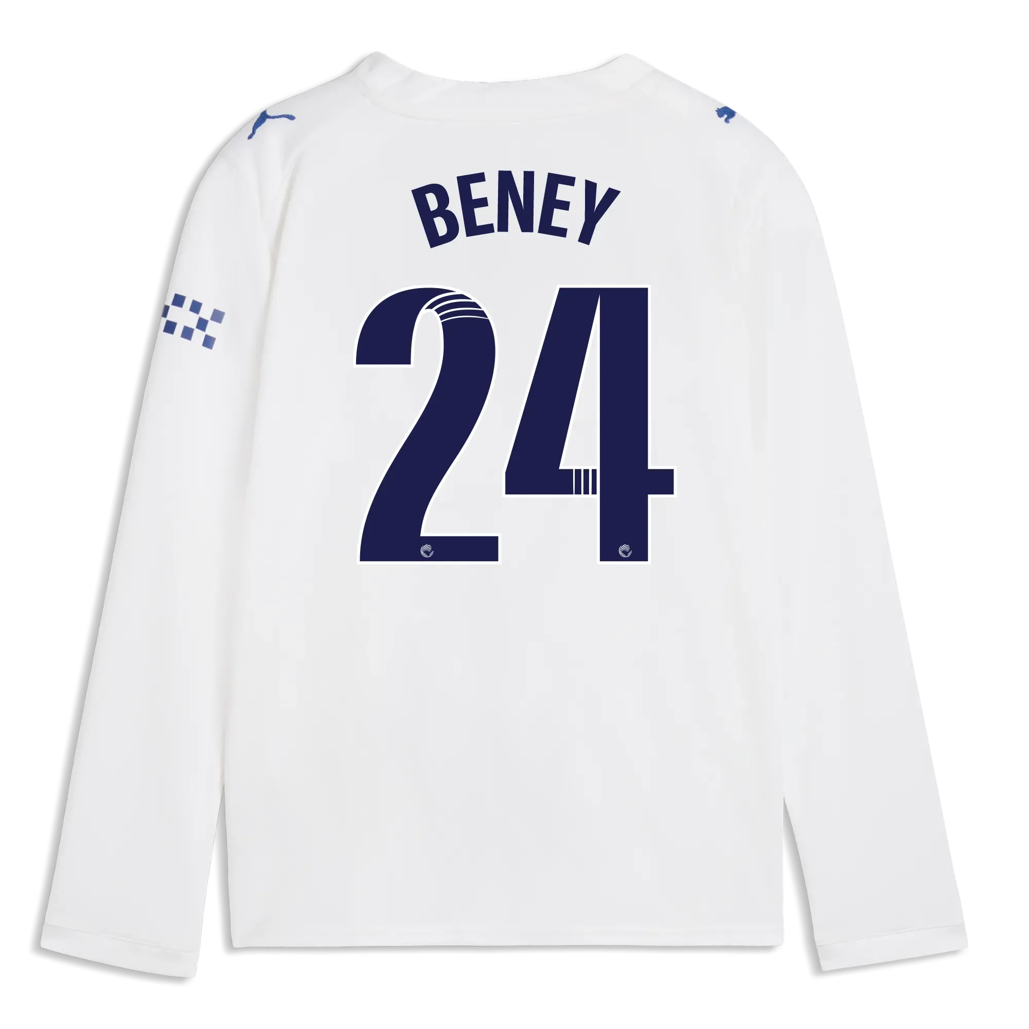 Kids’ Manchester City Third Jersey 2026/27 Long Sleeve With BENEY 24 Printing | Manchester City Shop