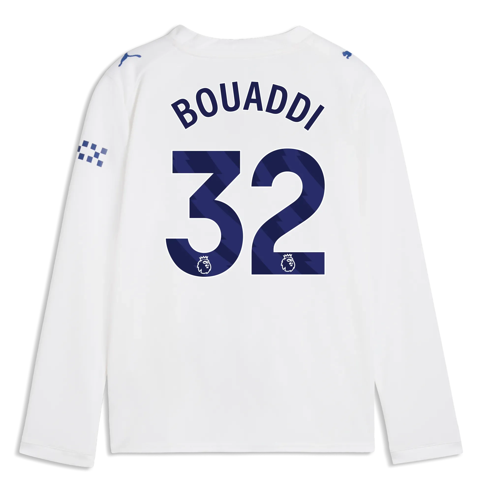 Kids’ Manchester City Third Jersey 2026/27 Long Sleeve With BOUADDI 32 Printing | Manchester City Shop
