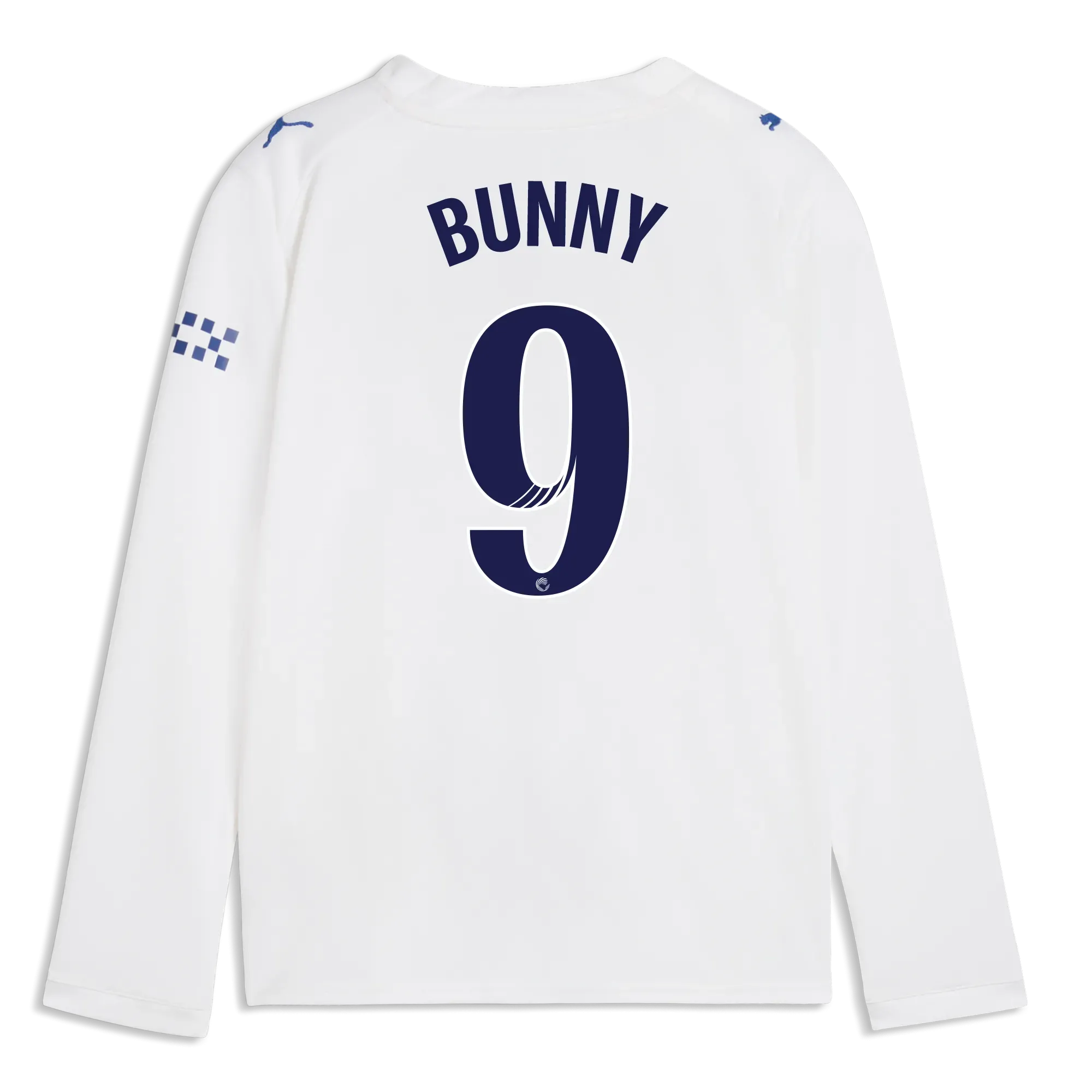 Kids’ Manchester City Third Jersey 2026/27 Long Sleeve With BUNNY 9 Printing | Manchester City Shop