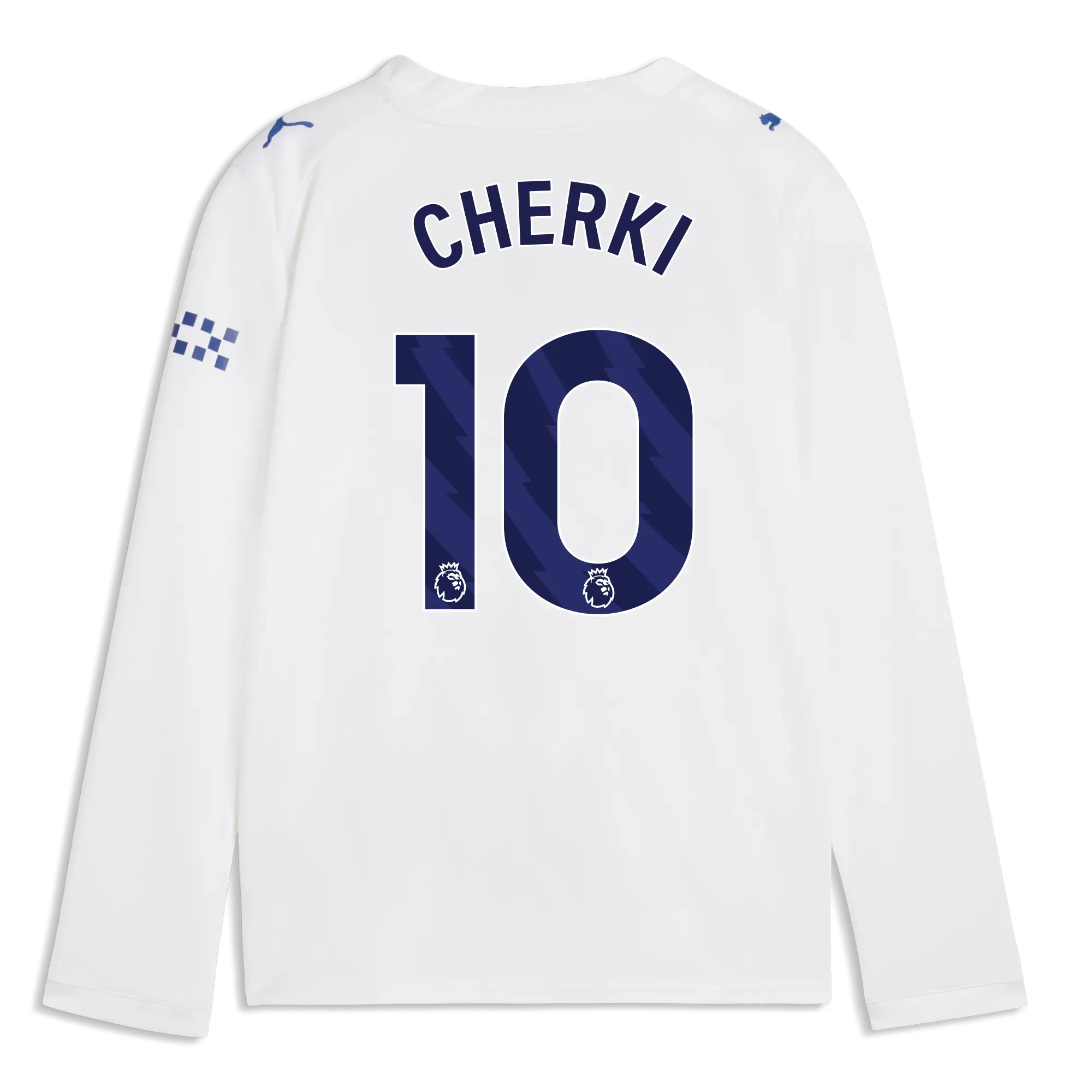 Kids’ Manchester City Third Jersey 2026/27 Long Sleeve With CHERKI 10 Printing | Manchester City Shop
