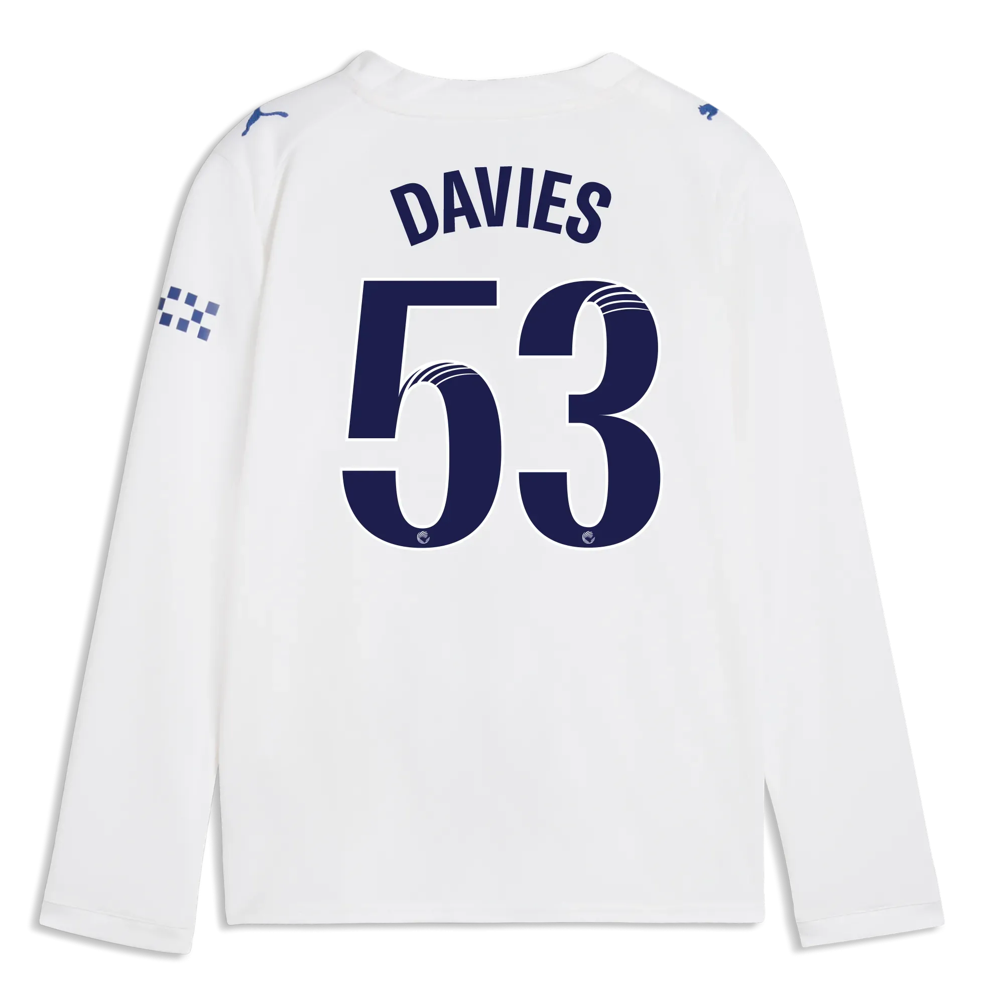 Kids’ Manchester City Third Jersey 2026/27 Long Sleeve With DAVIES 53 Printing | Manchester City Shop