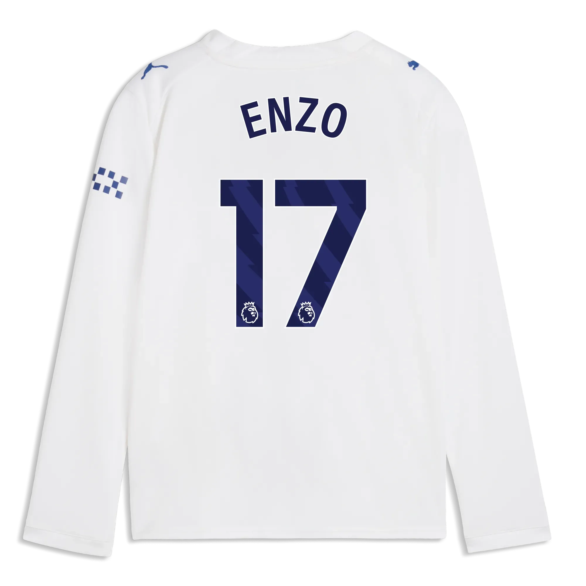 Kids’ Manchester City Third Jersey 2026/27 Long Sleeve With ENZO 17 Printing | Manchester City Shop