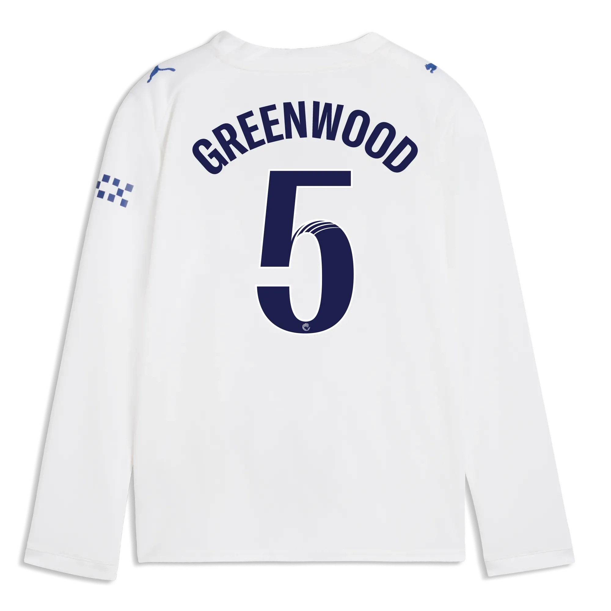 Kids’ Manchester City Third Jersey 2026/27 Long Sleeve With GREENWOOD 5 Printing | Manchester City Shop