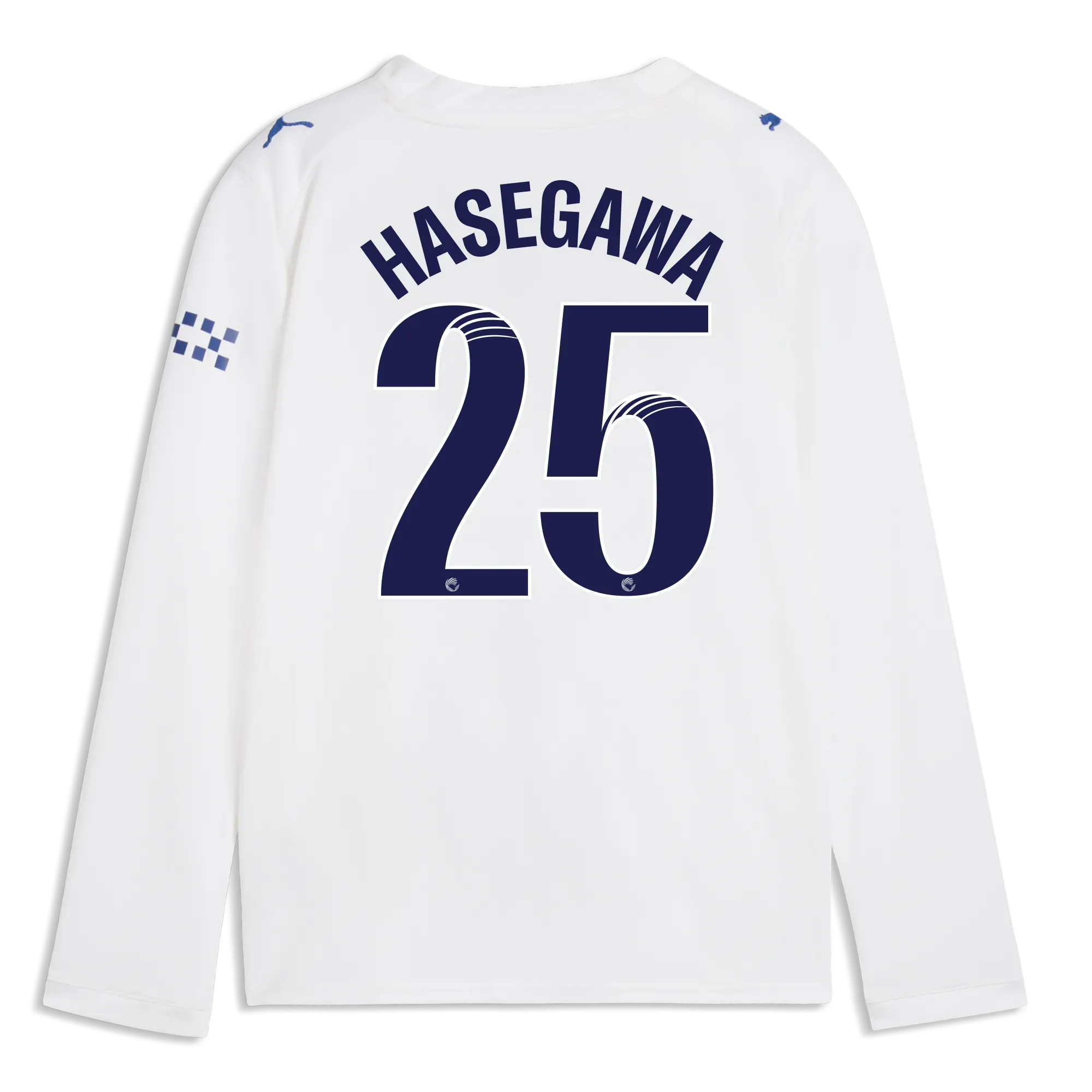 Kids’ Manchester City Third Jersey 2026/27 Long Sleeve With HASEGAWA 25 Printing | Manchester City Shop