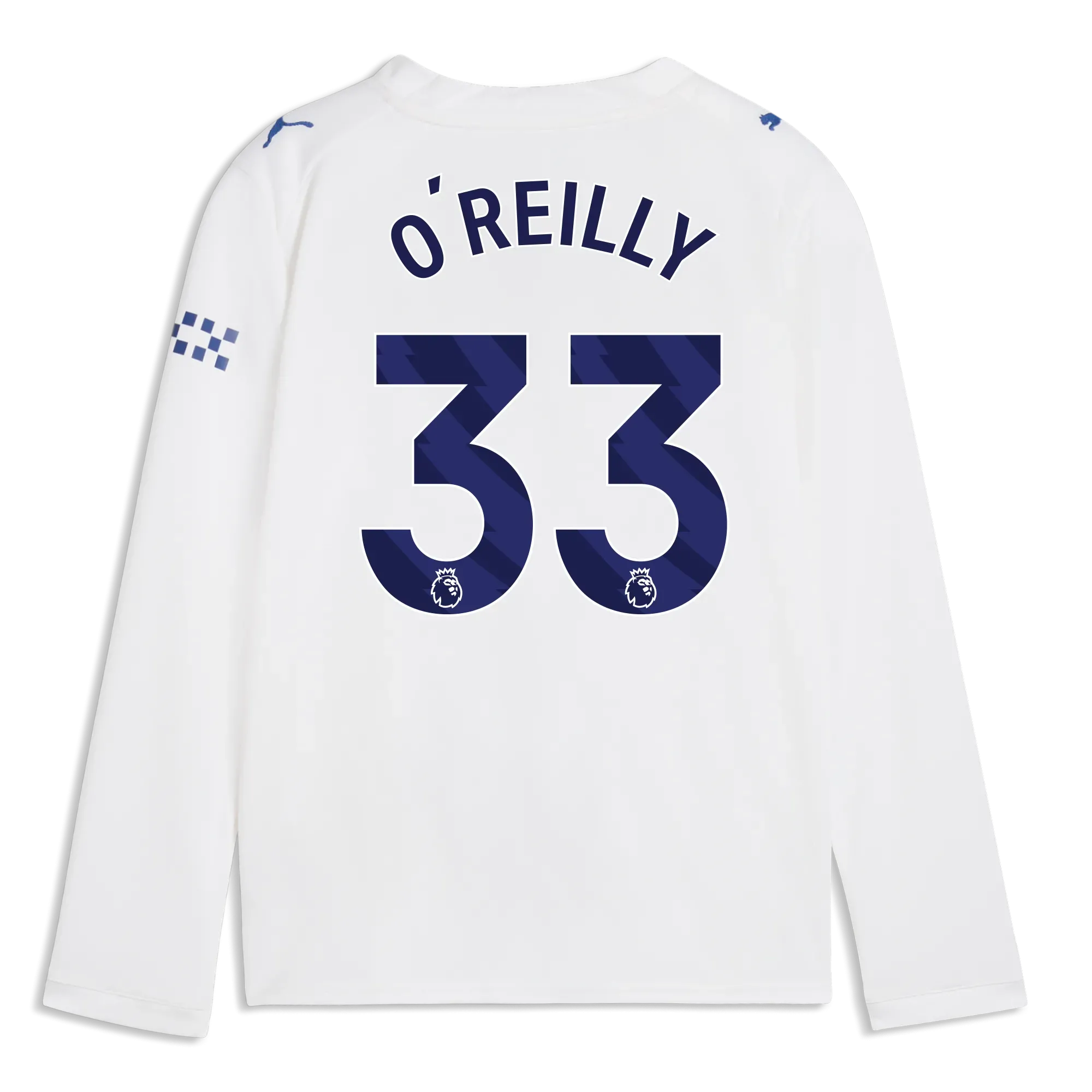 Kids’ Manchester City Third Jersey 2026/27 Long Sleeve With O’REILLY 33 Printing | Manchester City Shop