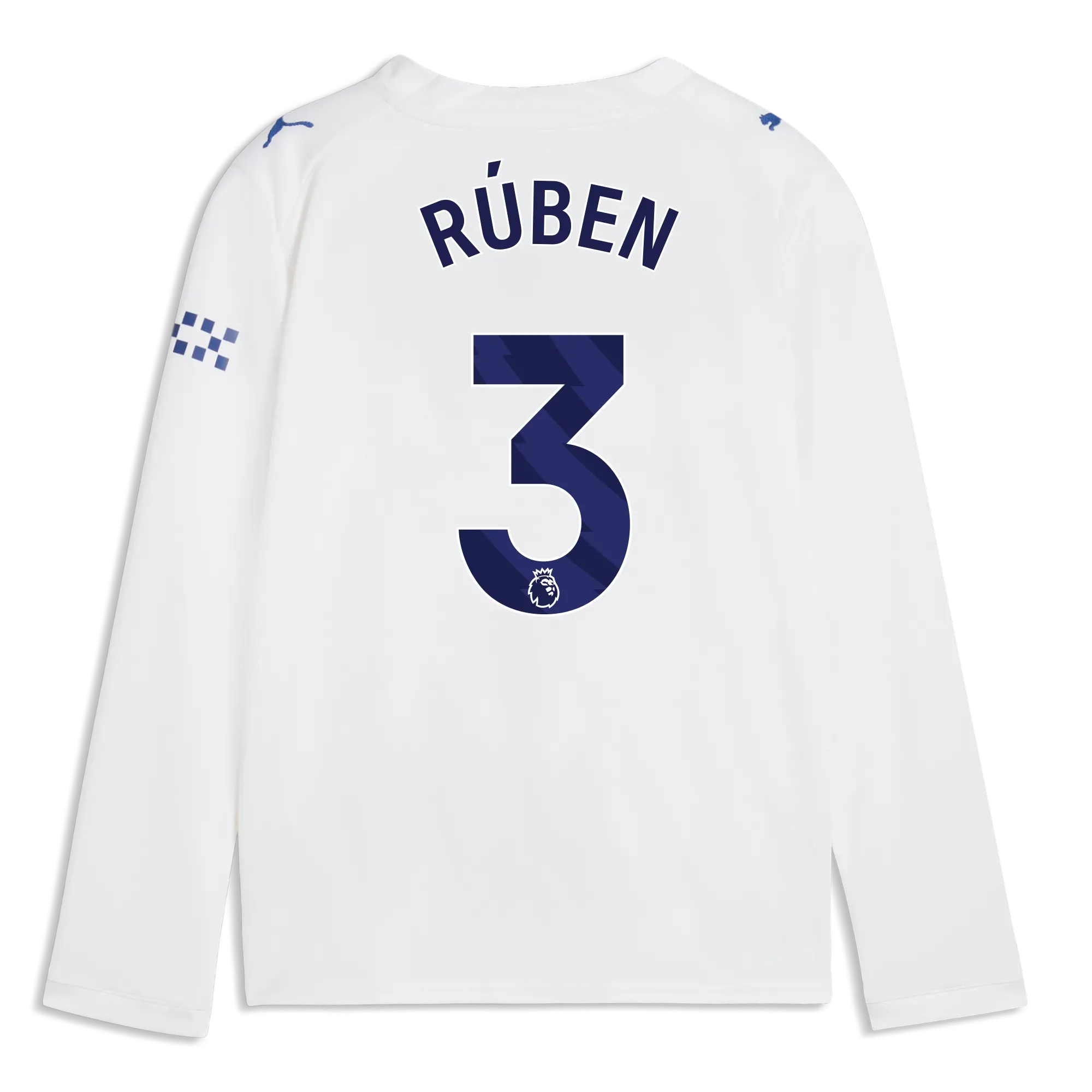 Kids’ Manchester City Third Jersey 2026/27 Long Sleeve With RúBEN 3 Printing | Manchester City Shop
