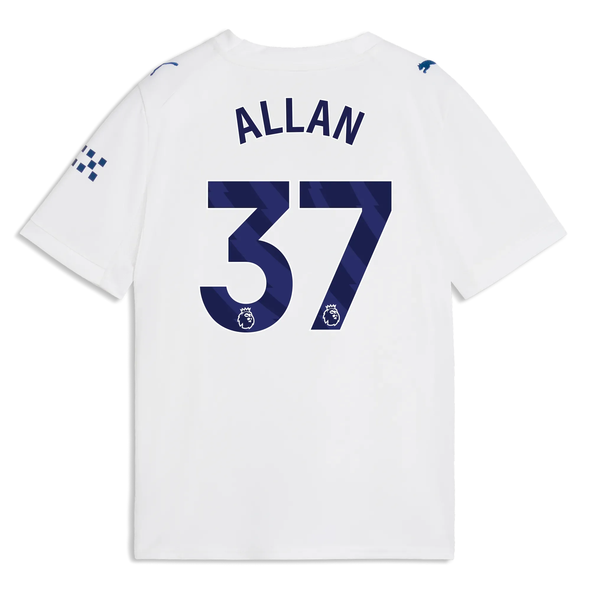 Kids’ Manchester City Third Jersey 2026/27 With ALLAN 37 Printing | Manchester City Shop