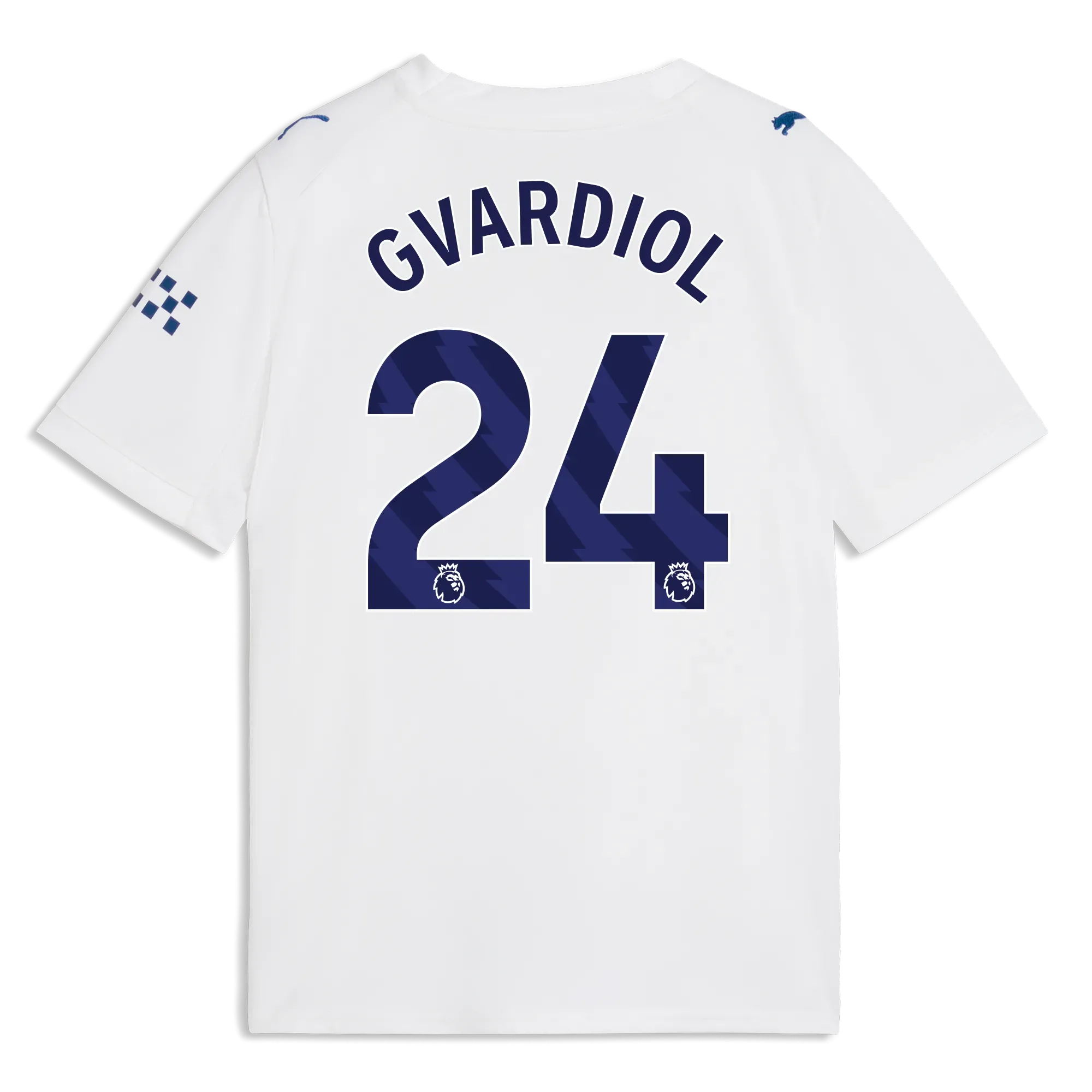 Kids’ Manchester City Third Jersey 2026/27 With GVARDIOL 24 Printing | Manchester City Shop
