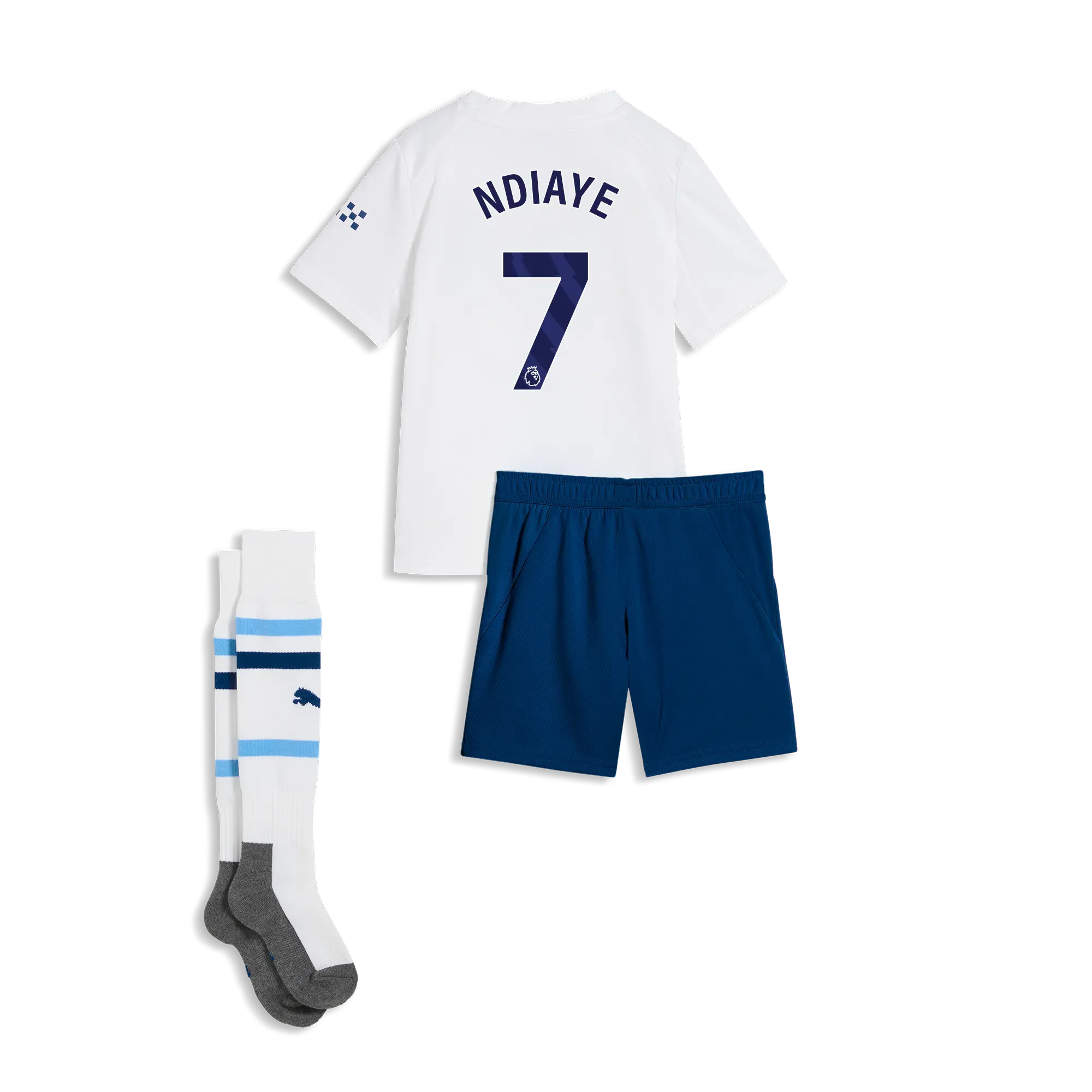 Kids’ Manchester City Third MINI KIT 2026/27 With NDIAYE 7 Printing | Manchester City Shop