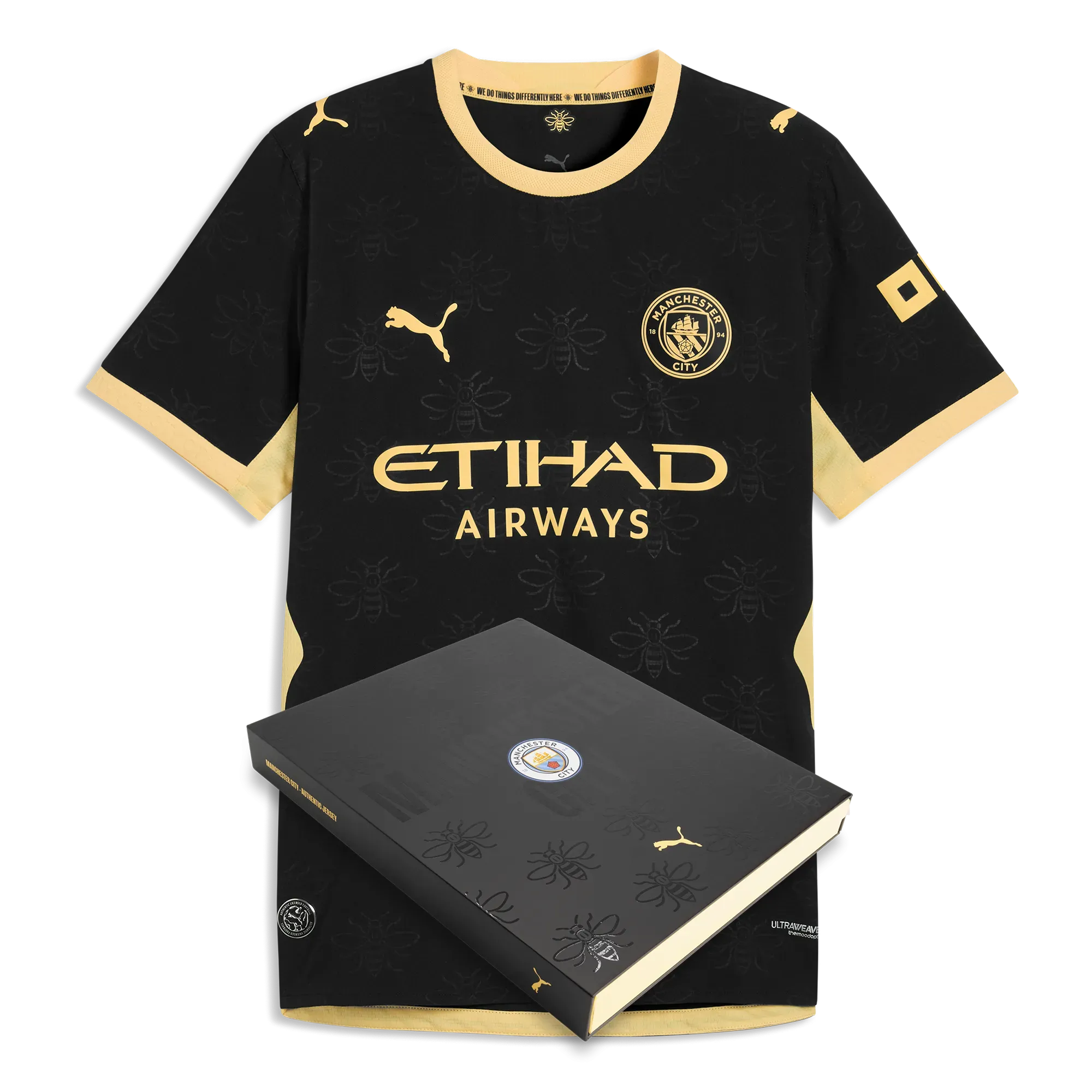 Manchester City Away Authentic Jersey 2026/27 With Custom printing in Gift Box | Manchester City Shop