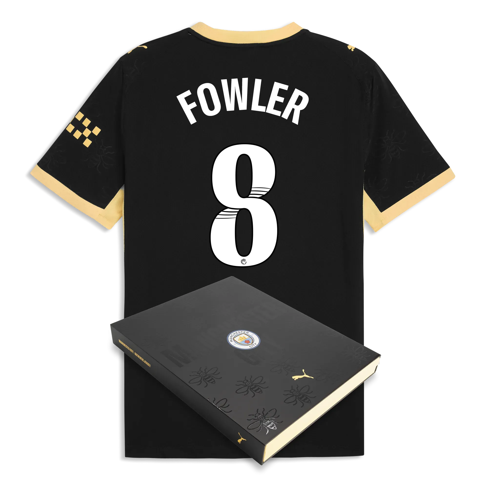 Manchester City Away Authentic Jersey 2026/27 With FOWLER 8 Printing in Gift Box | Manchester City Shop