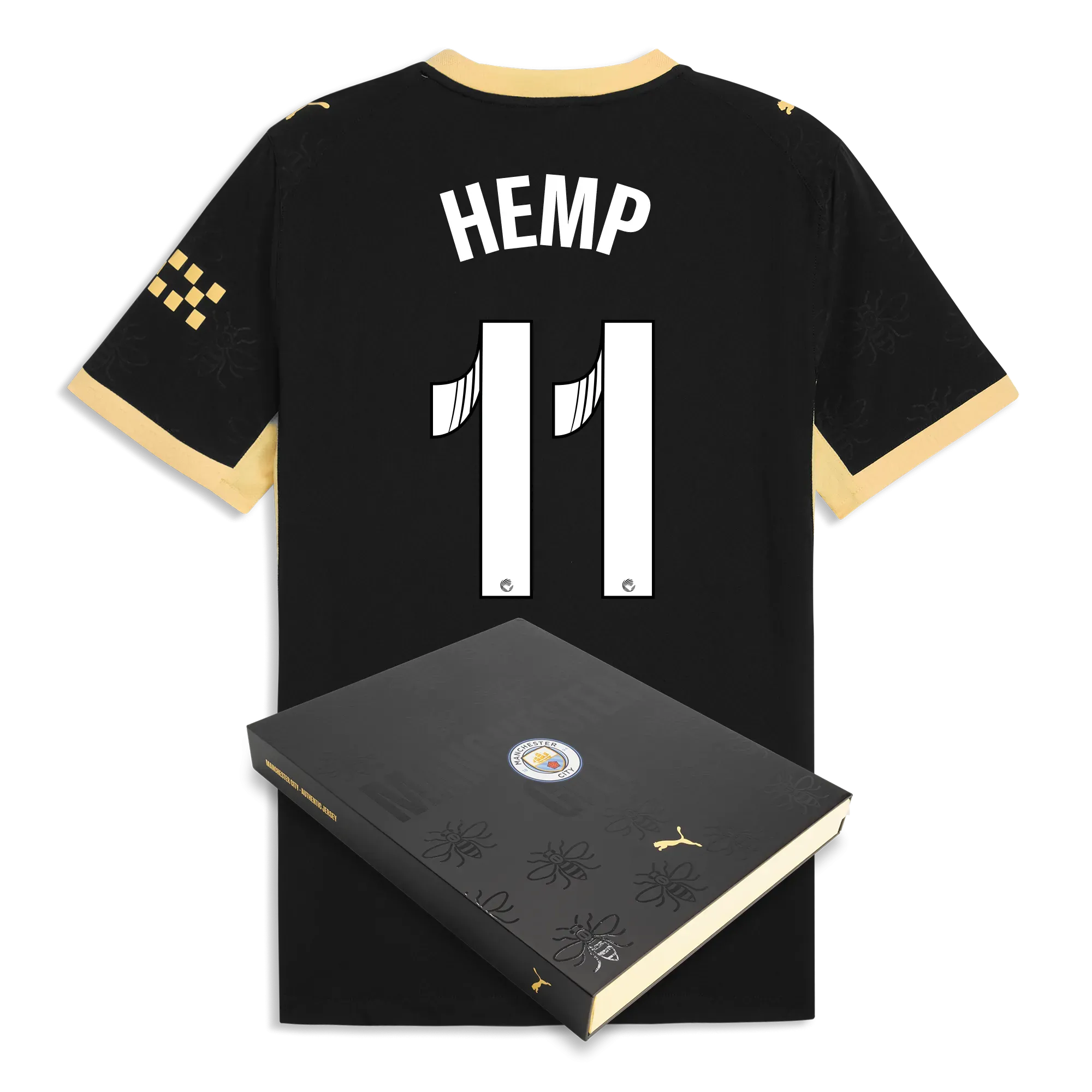 Manchester City Away Authentic Jersey 2026/27 With HEMP 11 Printing in Gift Box | Manchester City Shop