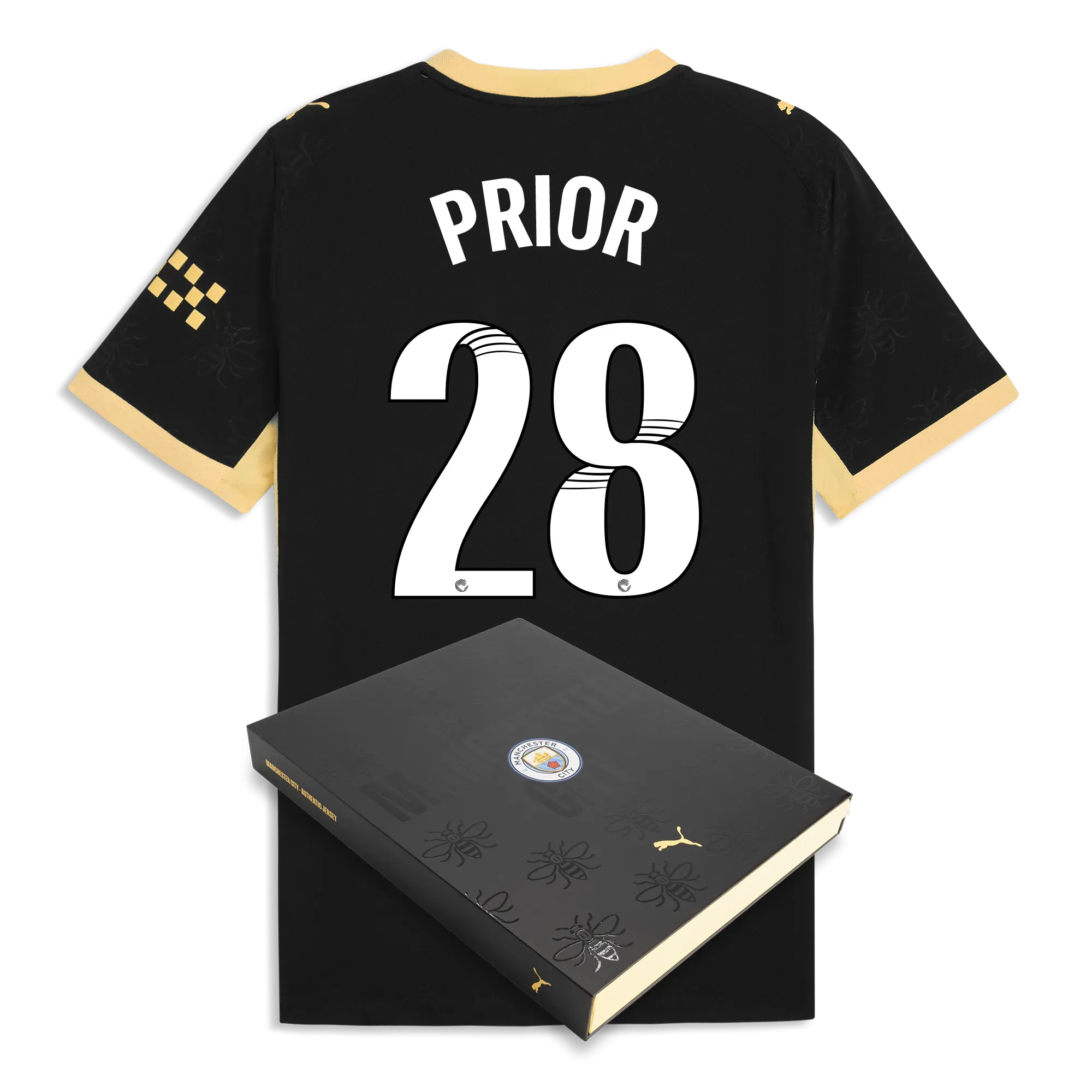Manchester City Away Authentic Jersey 2026/27 With PRIOR 28 Printing in Gift Box | Manchester City Shop