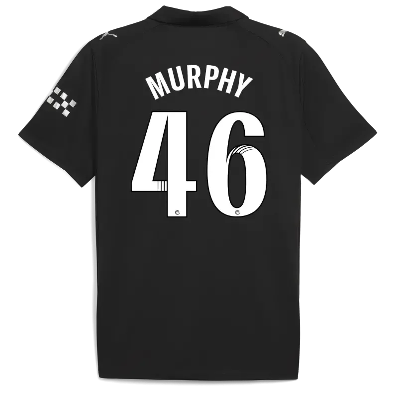 Manchester City Away Jersey 2025/26 With MURPHY 46 Printing