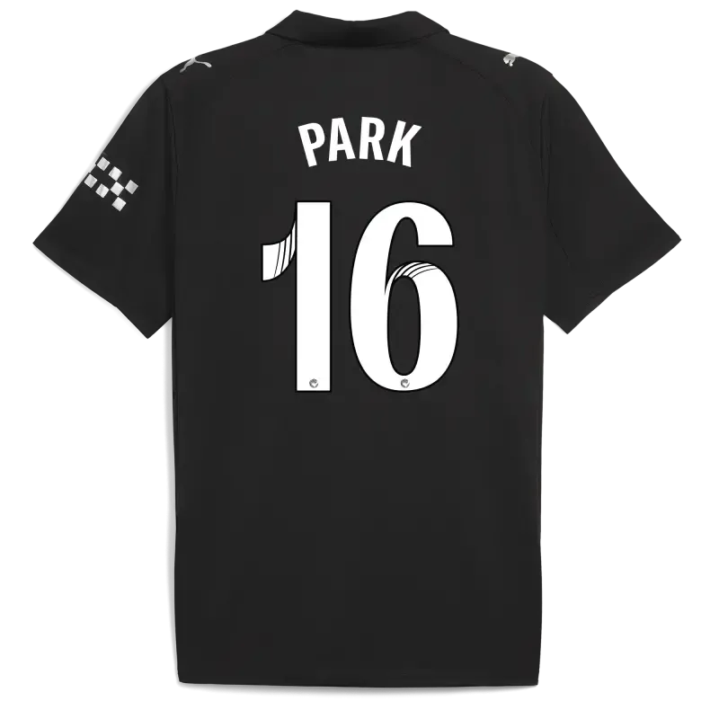 Manchester City Away Jersey 2025/26 With PARK 16 Printing