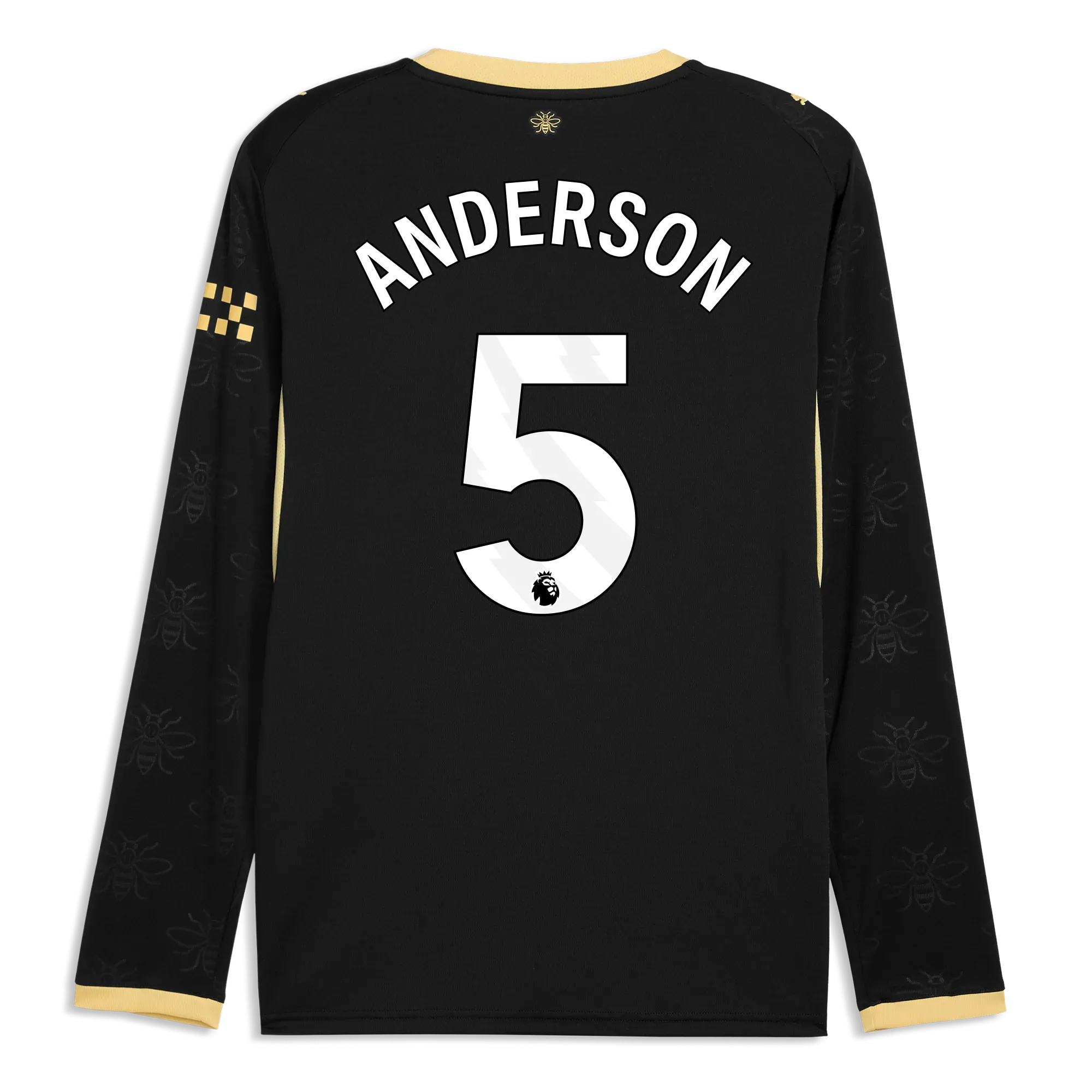 Manchester City Away Jersey 2026/27 Long Sleeve With ANDERSON 5 Printing | Manchester City Shop