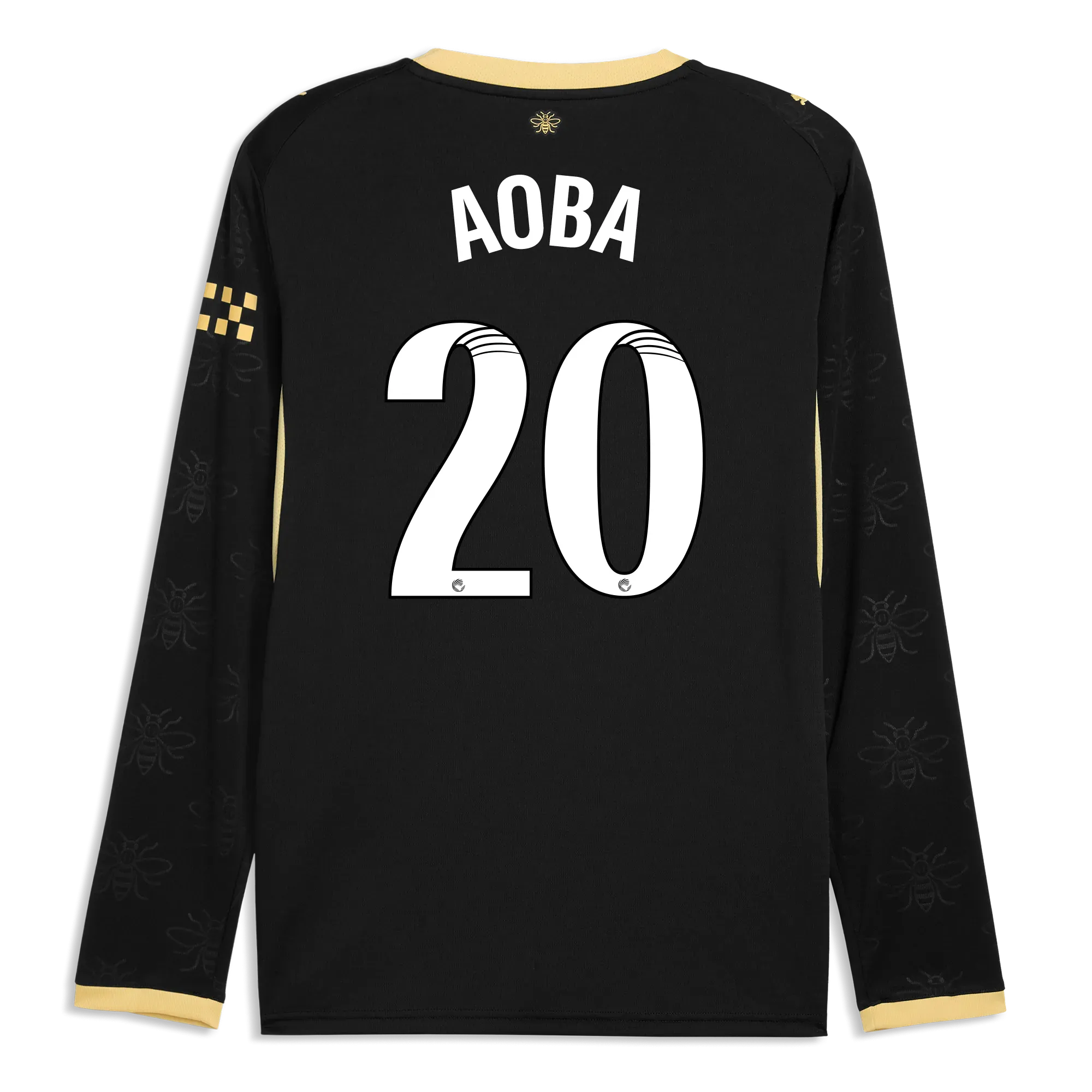Manchester City Away Jersey 2026/27 Long Sleeve With AOBA 20 Printing | Manchester City Shop