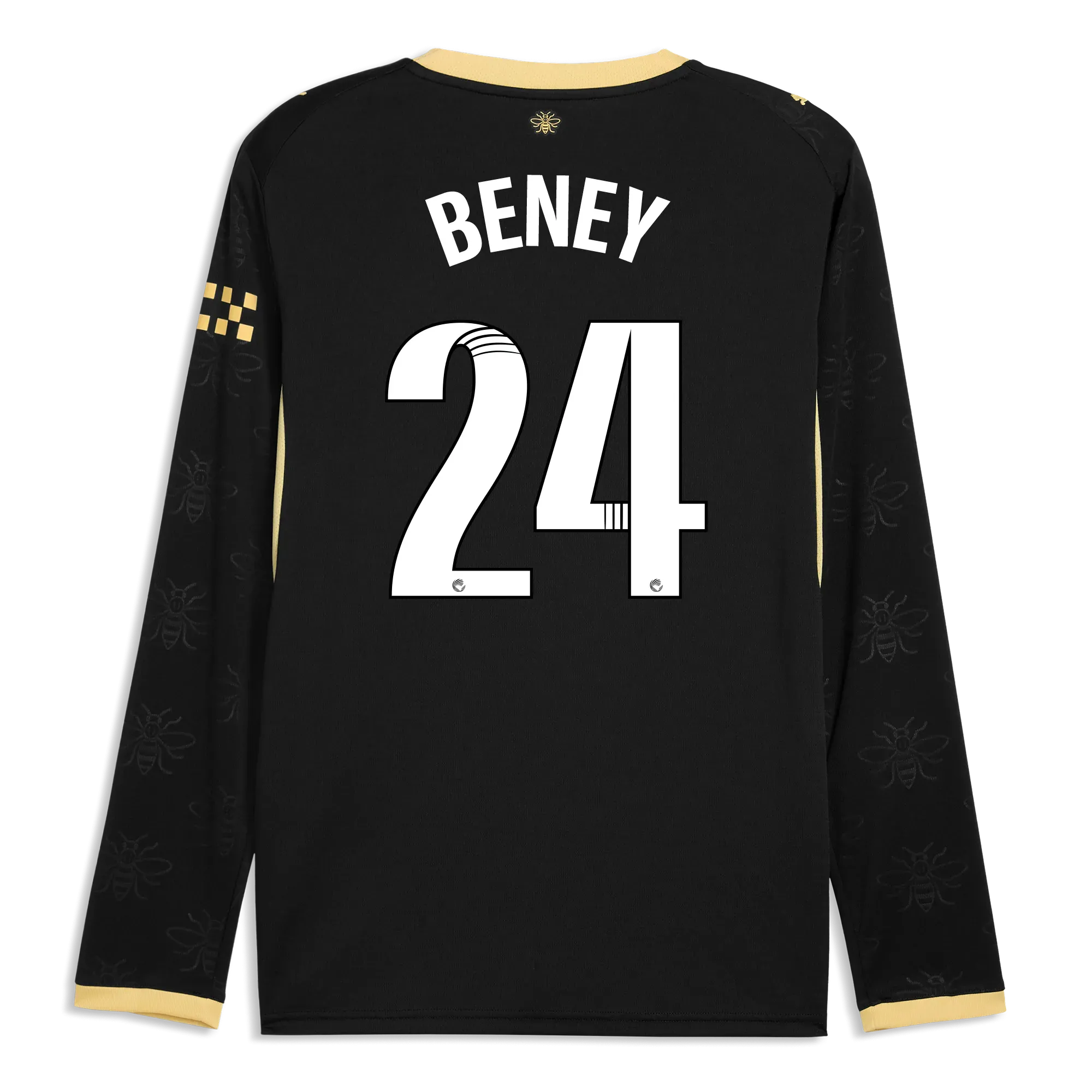 Manchester City Away Jersey 2026/27 Long Sleeve With BENEY 24 Printing | Manchester City Shop