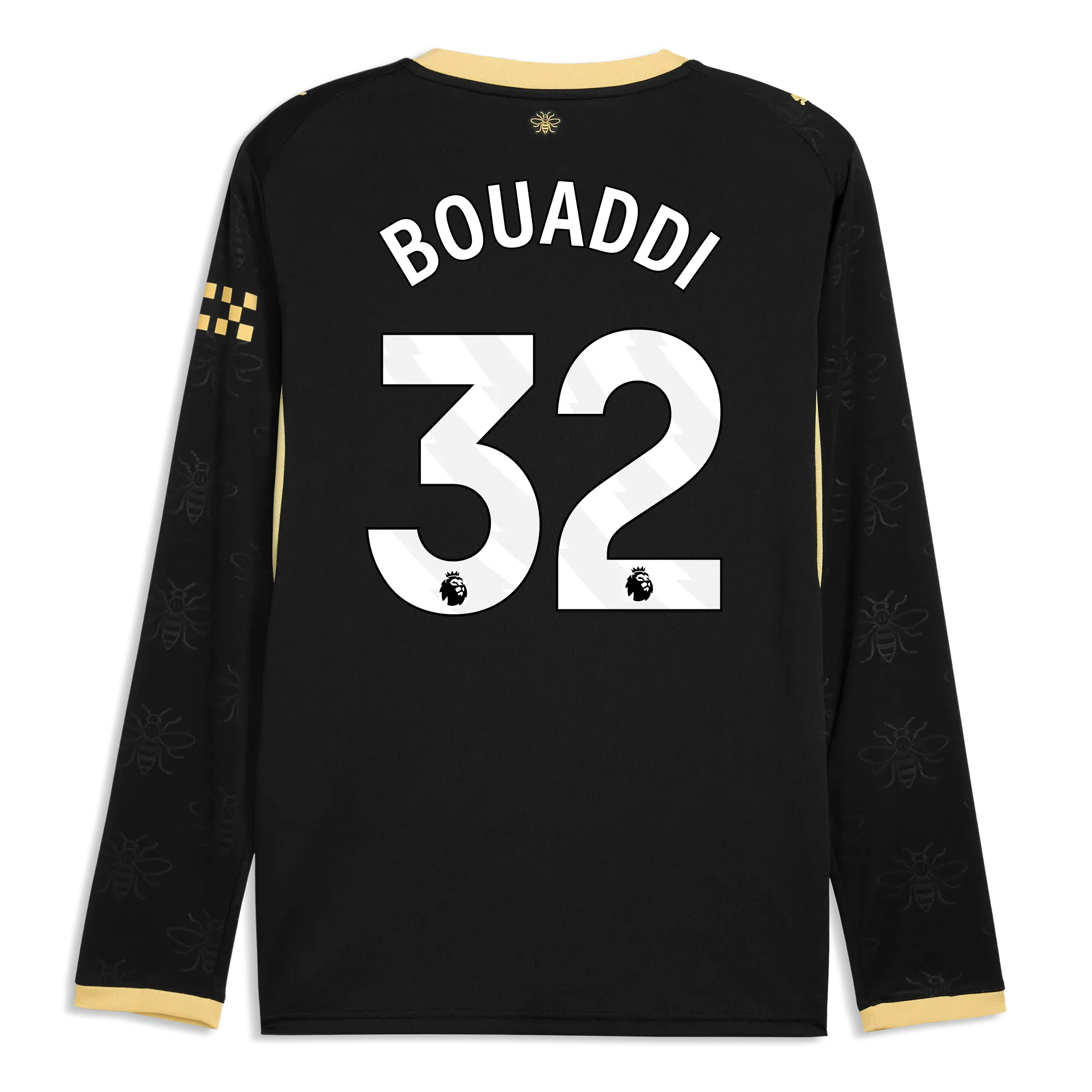 Manchester City Away Jersey 2026/27 Long Sleeve With BOUADDI 32 Printing | Manchester City Shop
