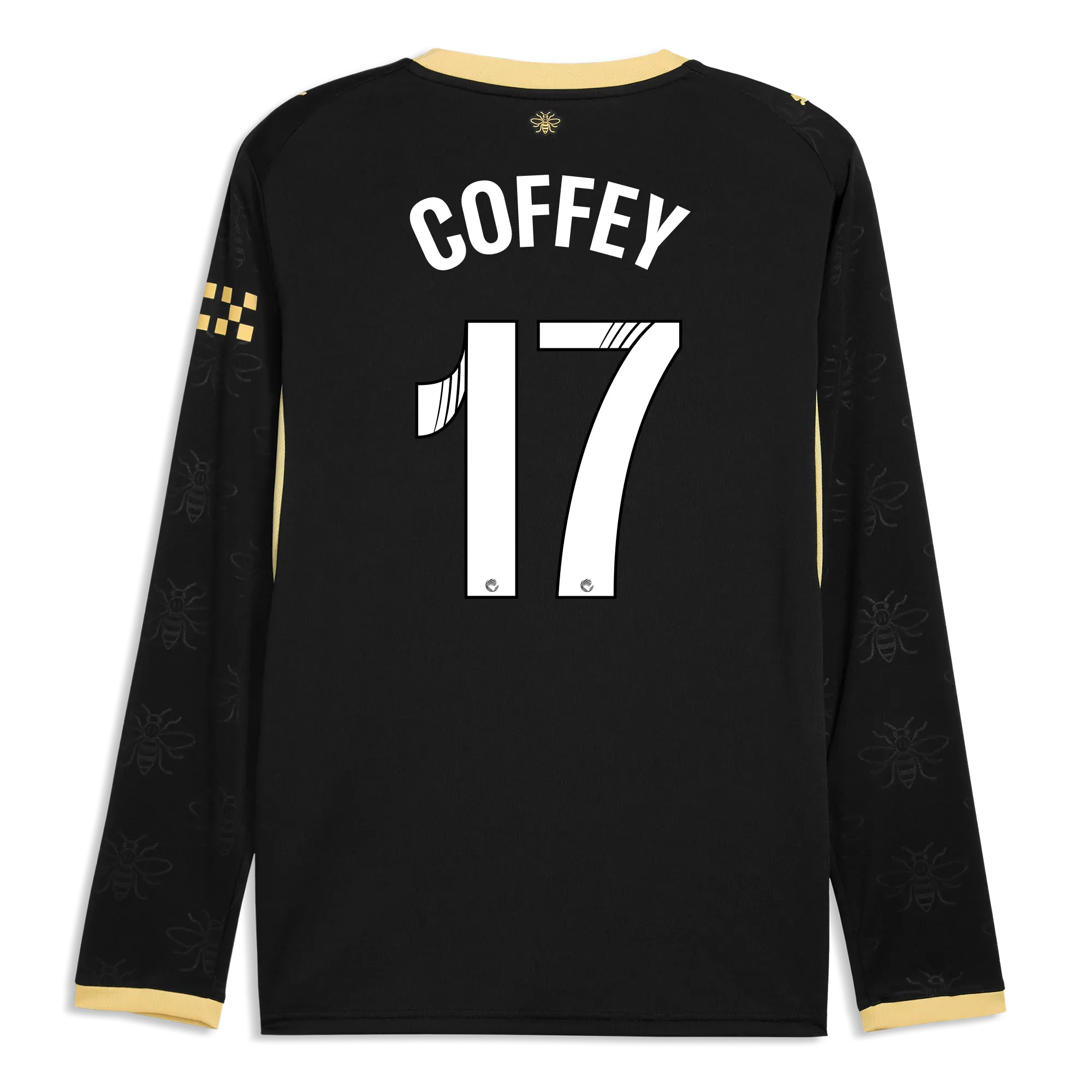 Manchester City Away Jersey 2026/27 Long Sleeve With COFFEY 17 Printing | Manchester City Shop