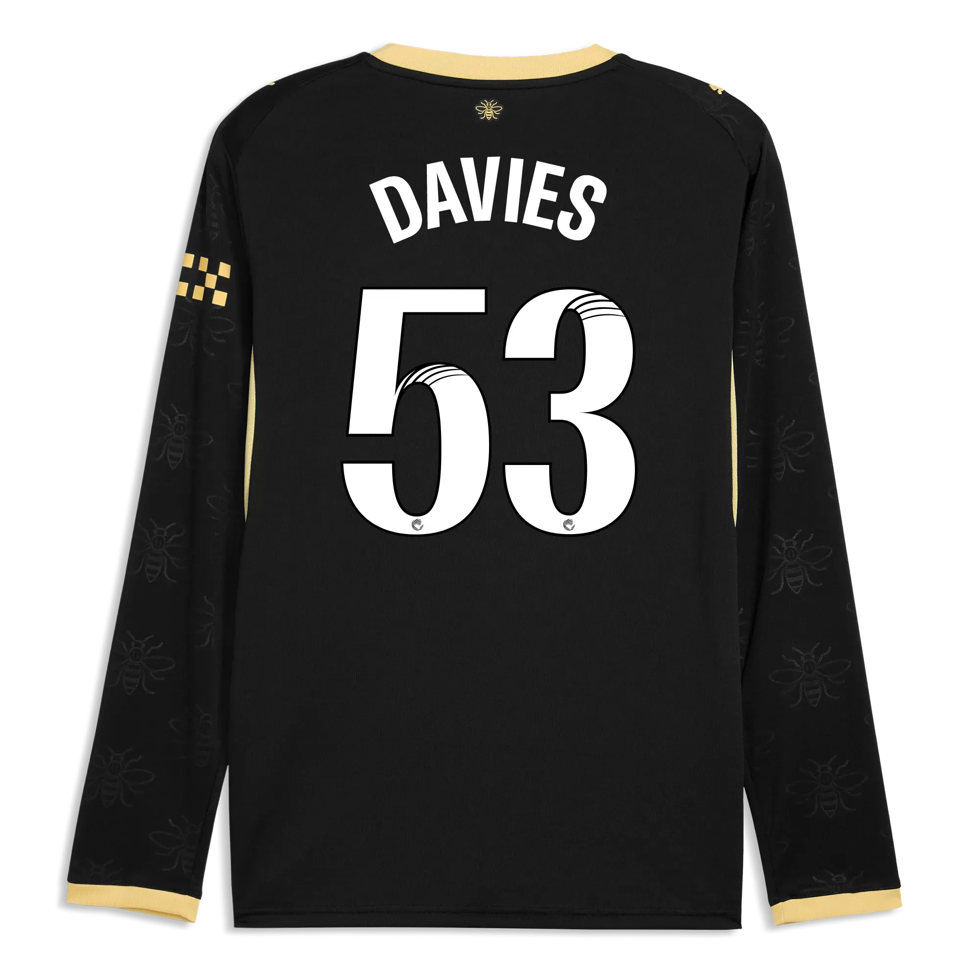 Manchester City Away Jersey 2026/27 Long Sleeve With DAVIES 53 Printing | Manchester City Shop