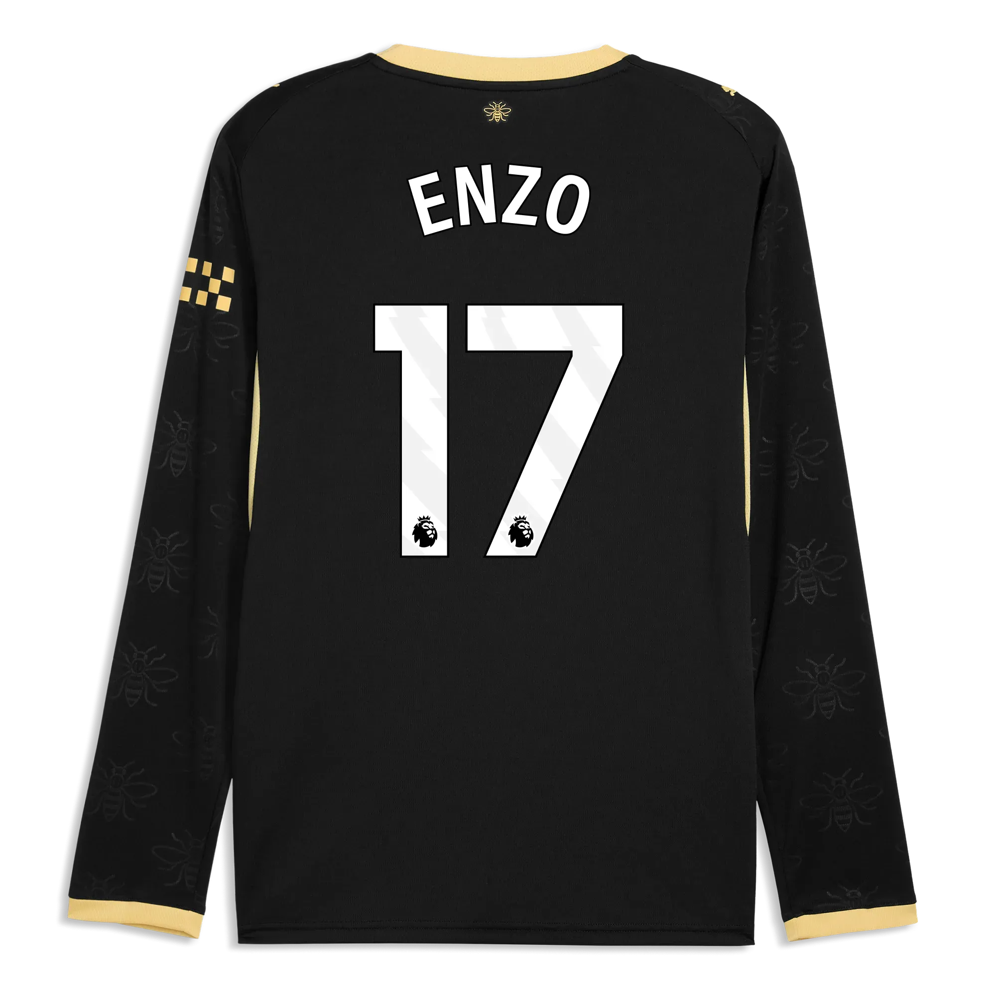Manchester City Away Jersey 2026/27 Long Sleeve With ENZO 17 Printing | Manchester City Shop