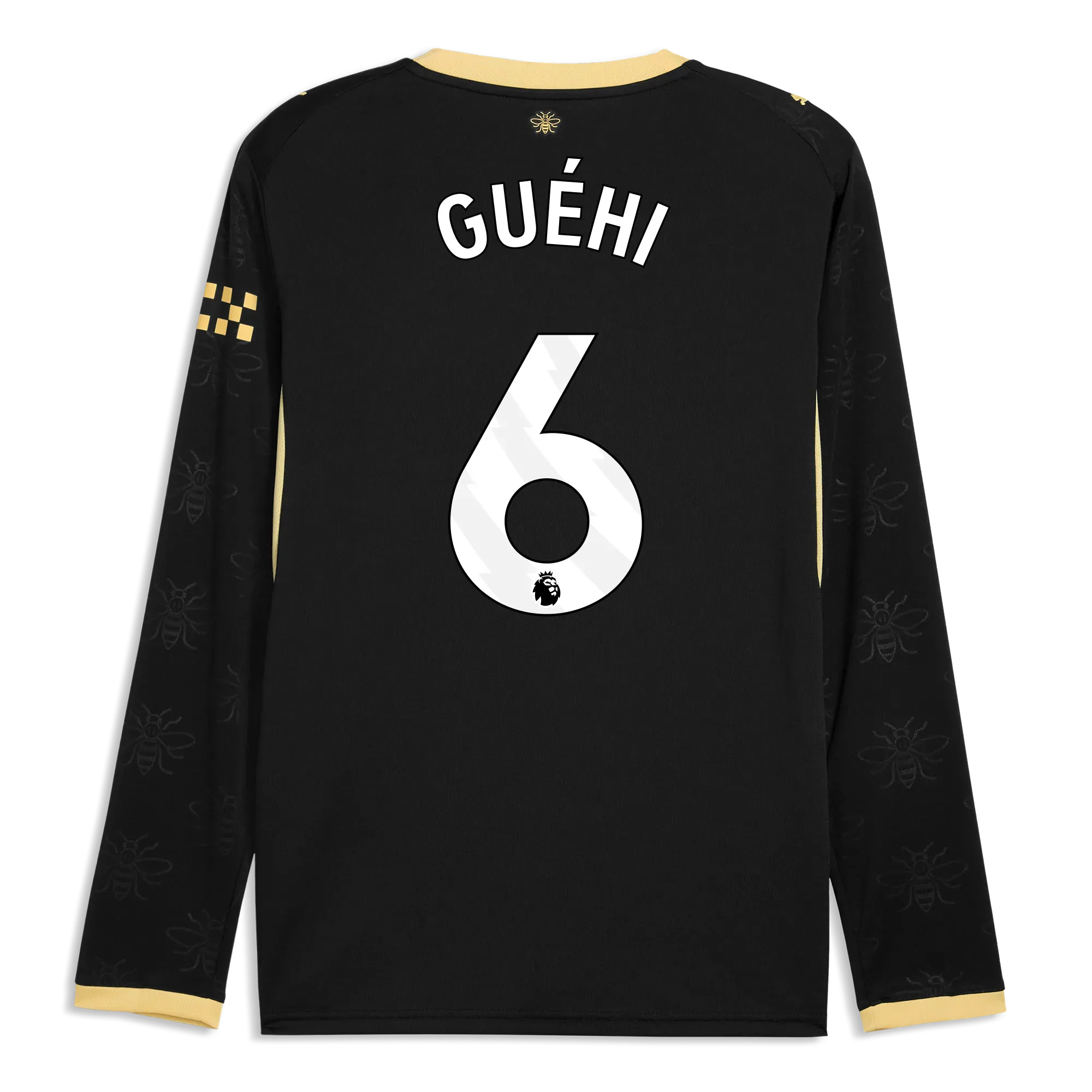 Manchester City Away Jersey 2026/27 Long Sleeve With GUéHI 6 Printing | Manchester City Shop