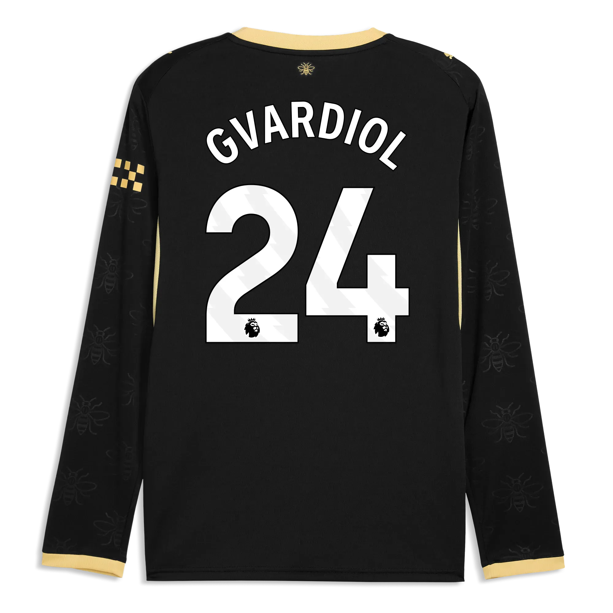 Manchester City Away Jersey 2026/27 Long Sleeve With GVARDIOL 24 Printing | Manchester City Shop