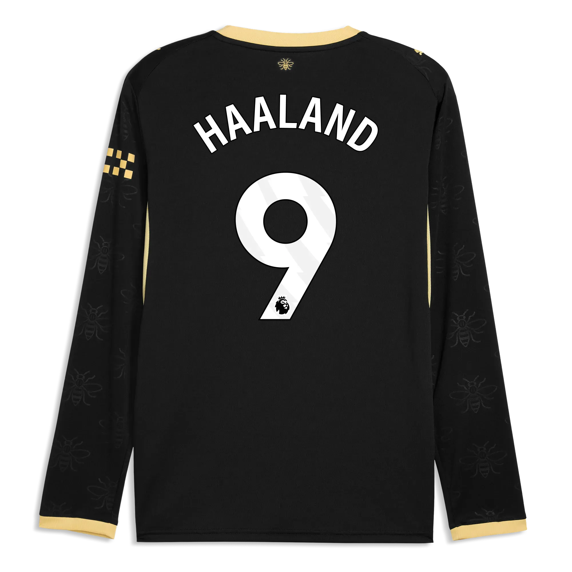 Manchester City Away Jersey 2026/27 Long Sleeve With HAALAND 9 Printing | Manchester City Shop