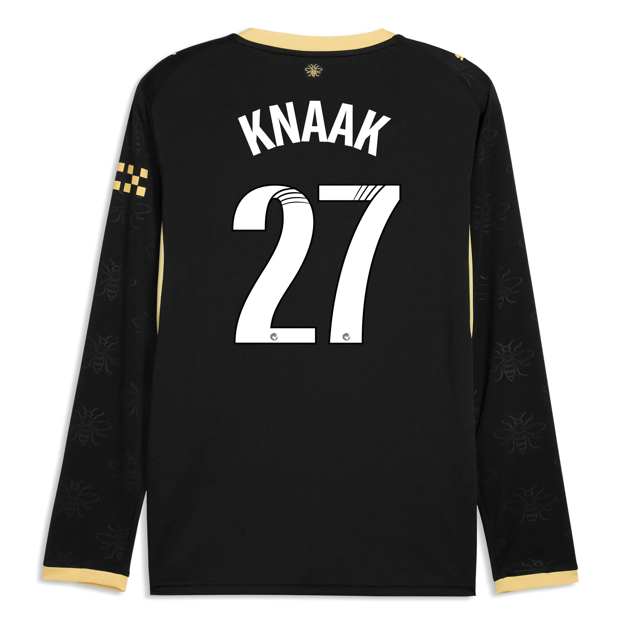 Manchester City Away Jersey 2026/27 Long Sleeve With KNAAK 27 Printing | Manchester City Shop